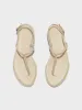 Nala Leather Toe-Post Sandals sold by Aeyde