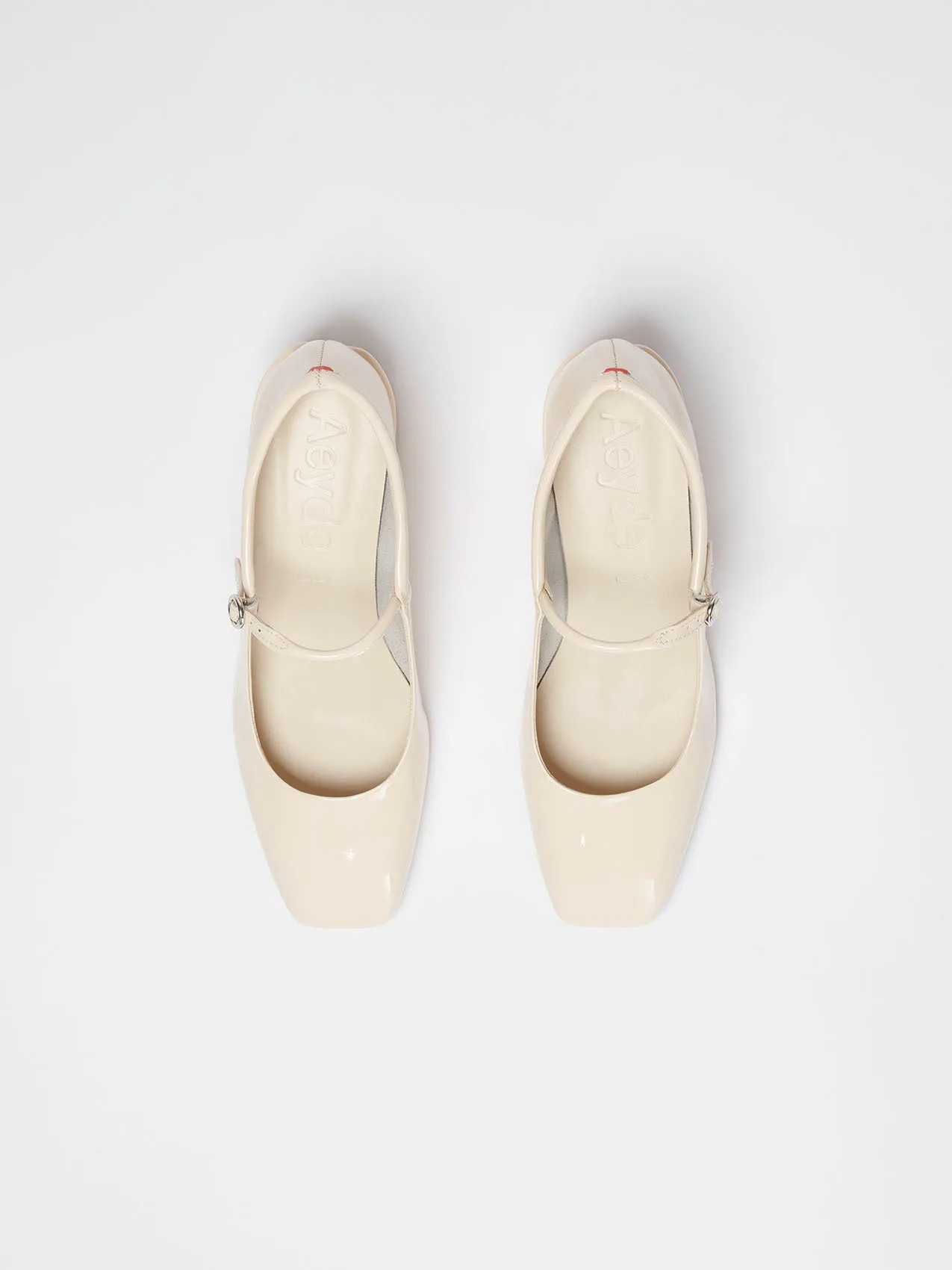 Aline Leather Mary-Jane Pumps sold by Aeyde product image thumbnail 4