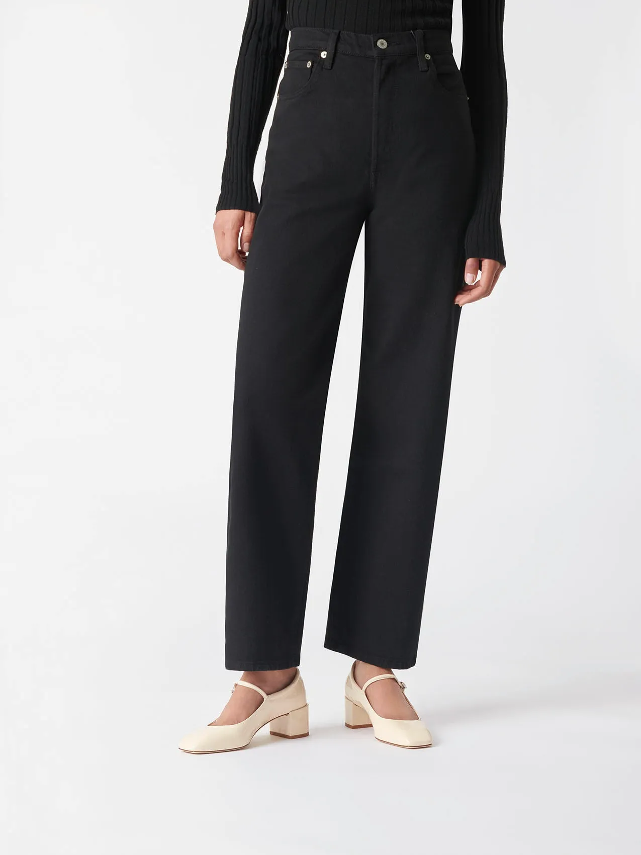 Aline Leather Mary-Jane Pumps sold by Aeyde product image thumbnail 5