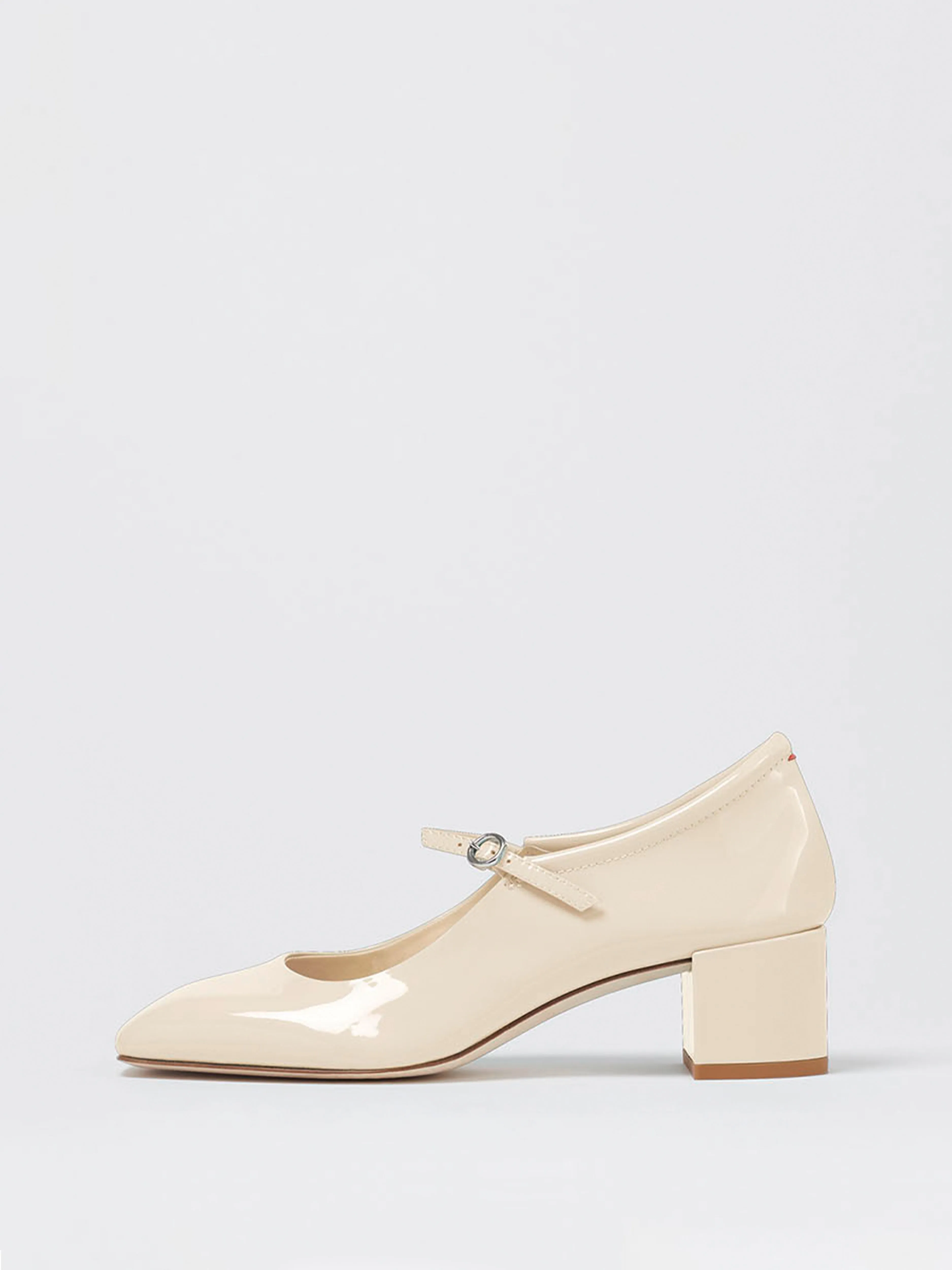 Aline Leather Mary-Jane Pumps sold by Aeyde