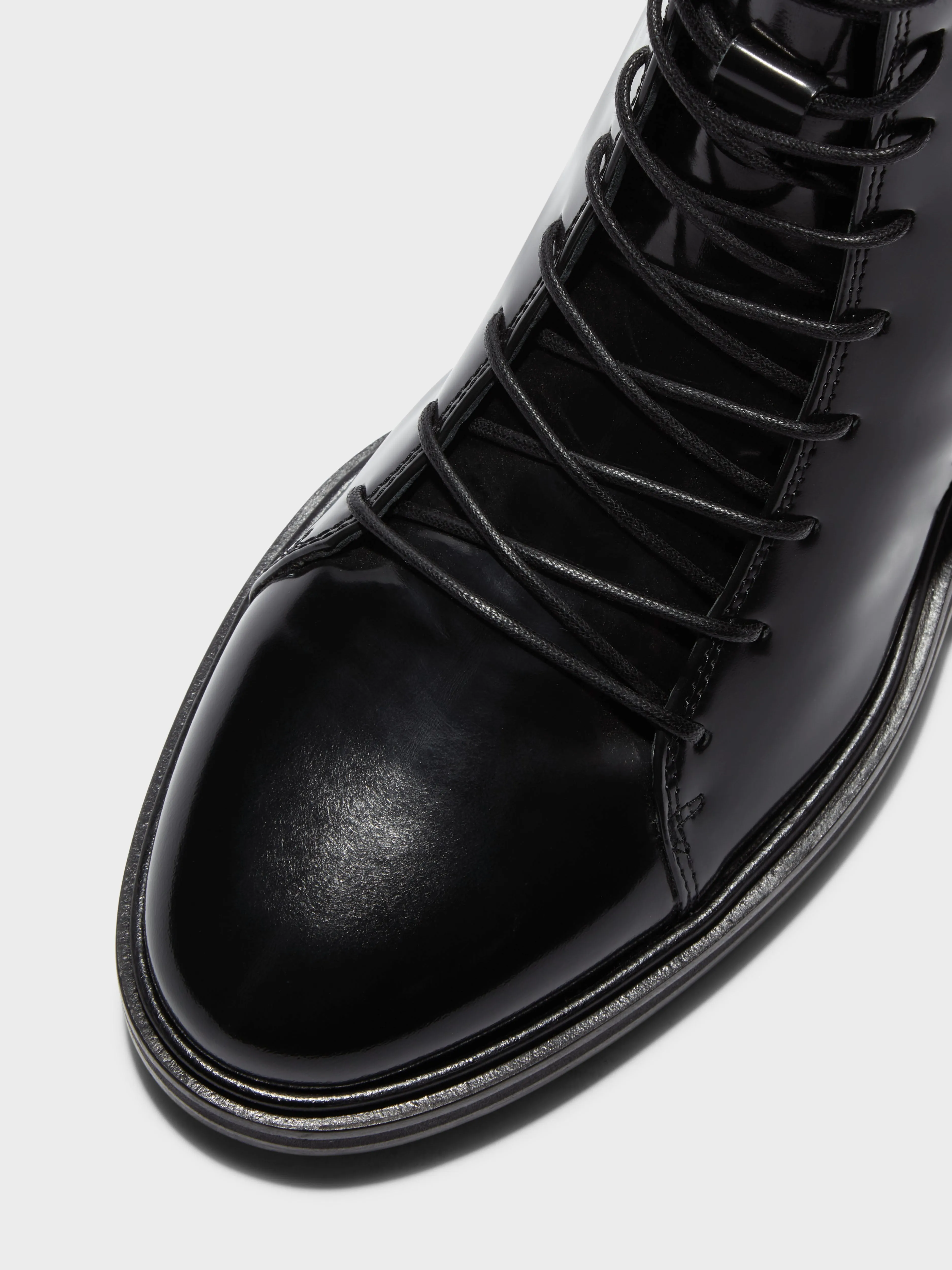 Isa Leather Lace-Up Ankle Boots sold by Aeyde product image thumbnail 3
