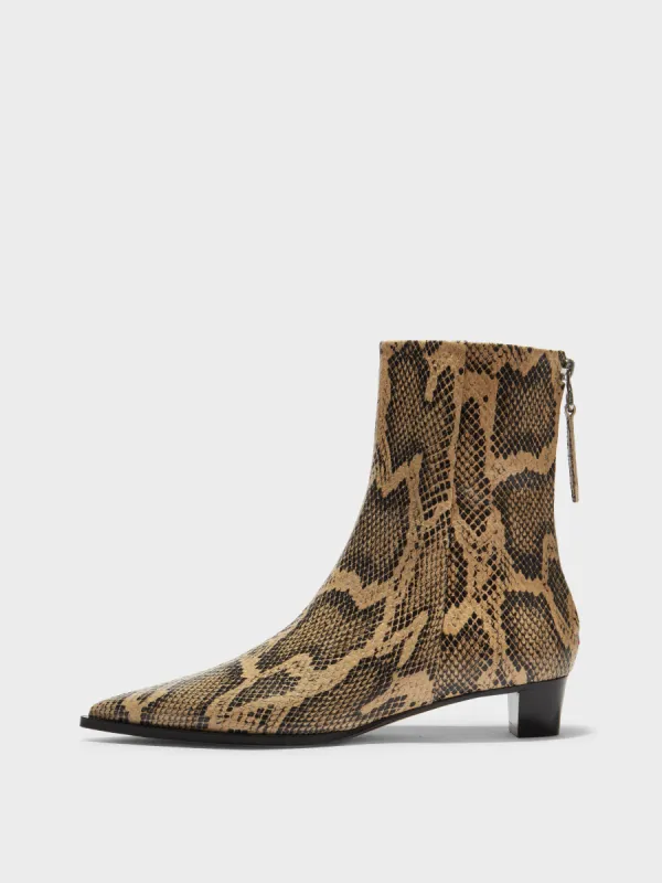 Harriet Leather Ankle Boots sold by Aeyde