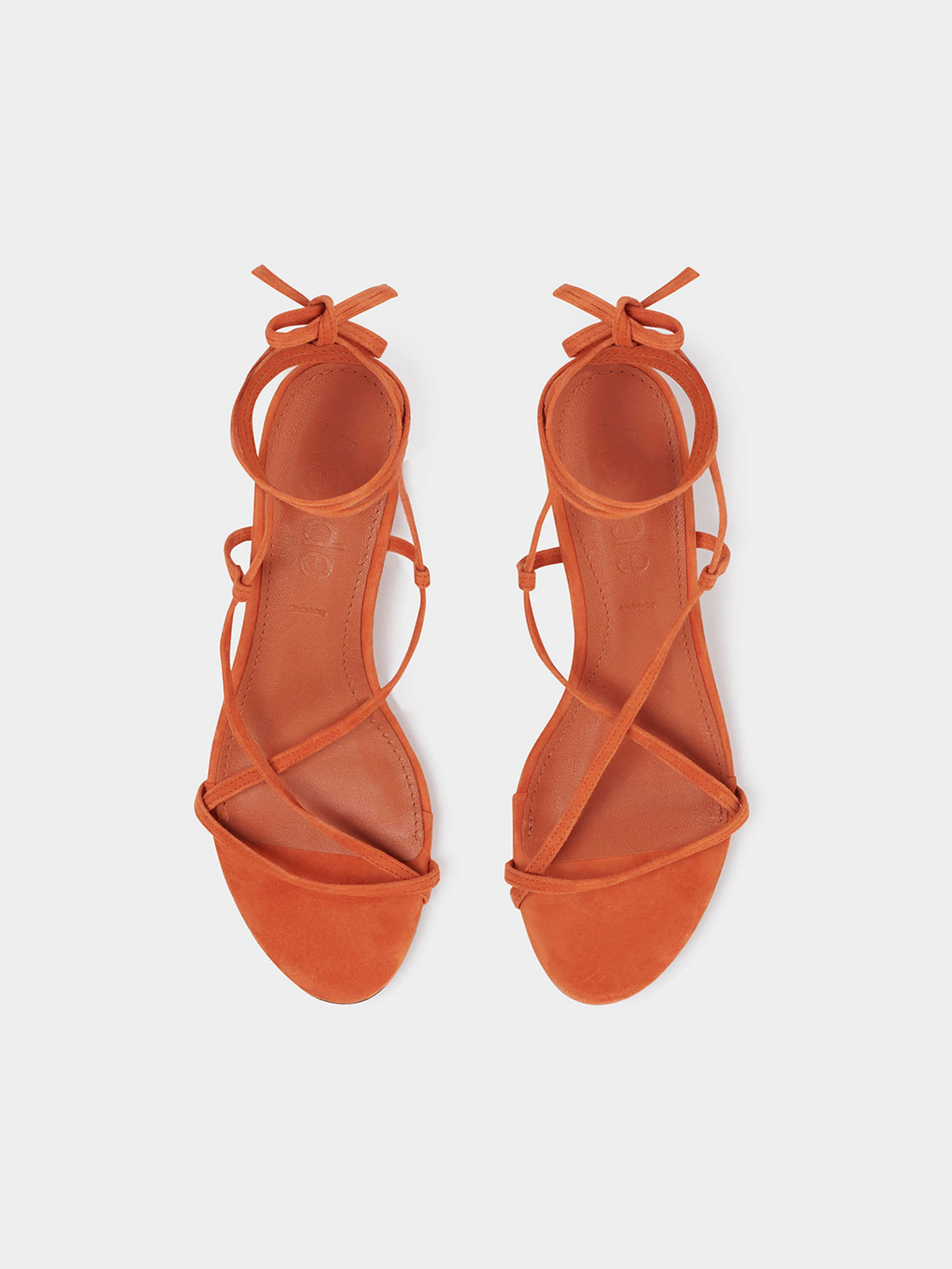 Paige Suede Kitten-Heel Sandals sold by Aeyde product image thumbnail 4