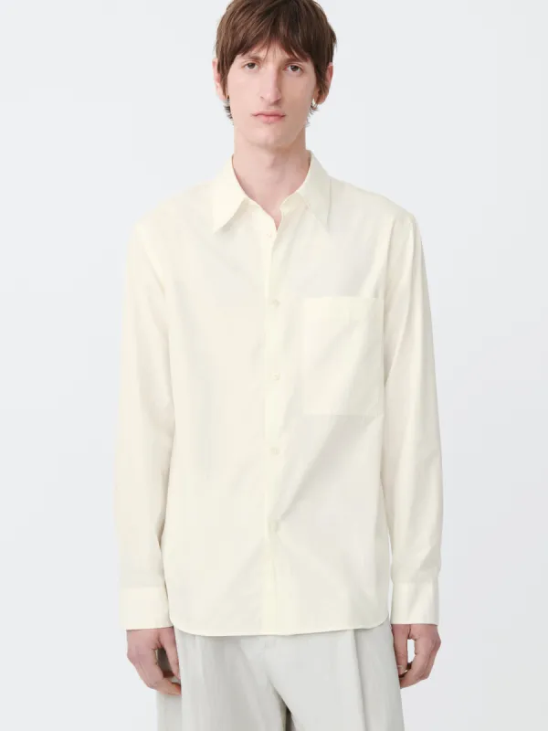 Foxe Shirt in Parchment sold by Studio Nicholson