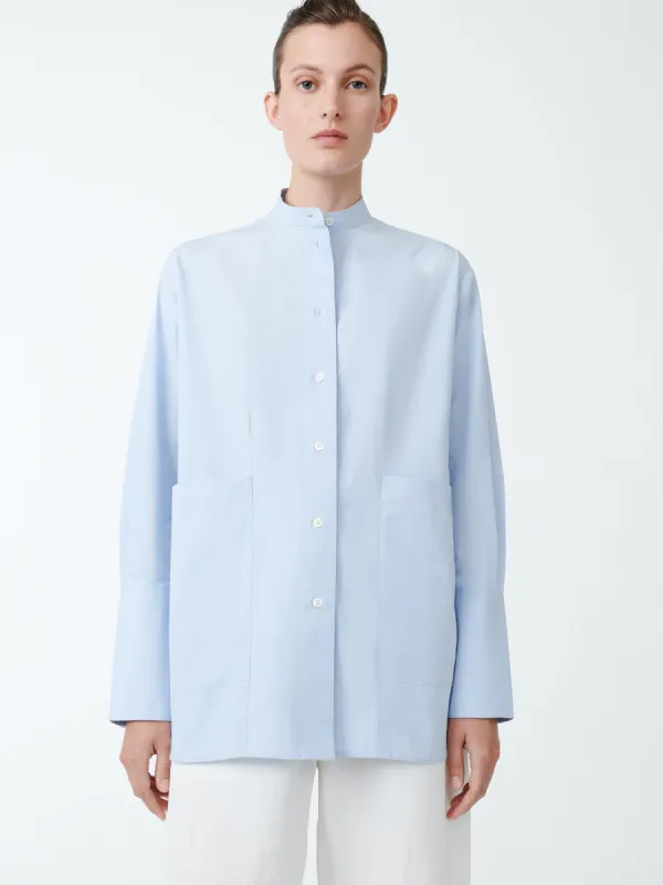 Beek Shirt in Sky Blue sold by Studio Nicholson