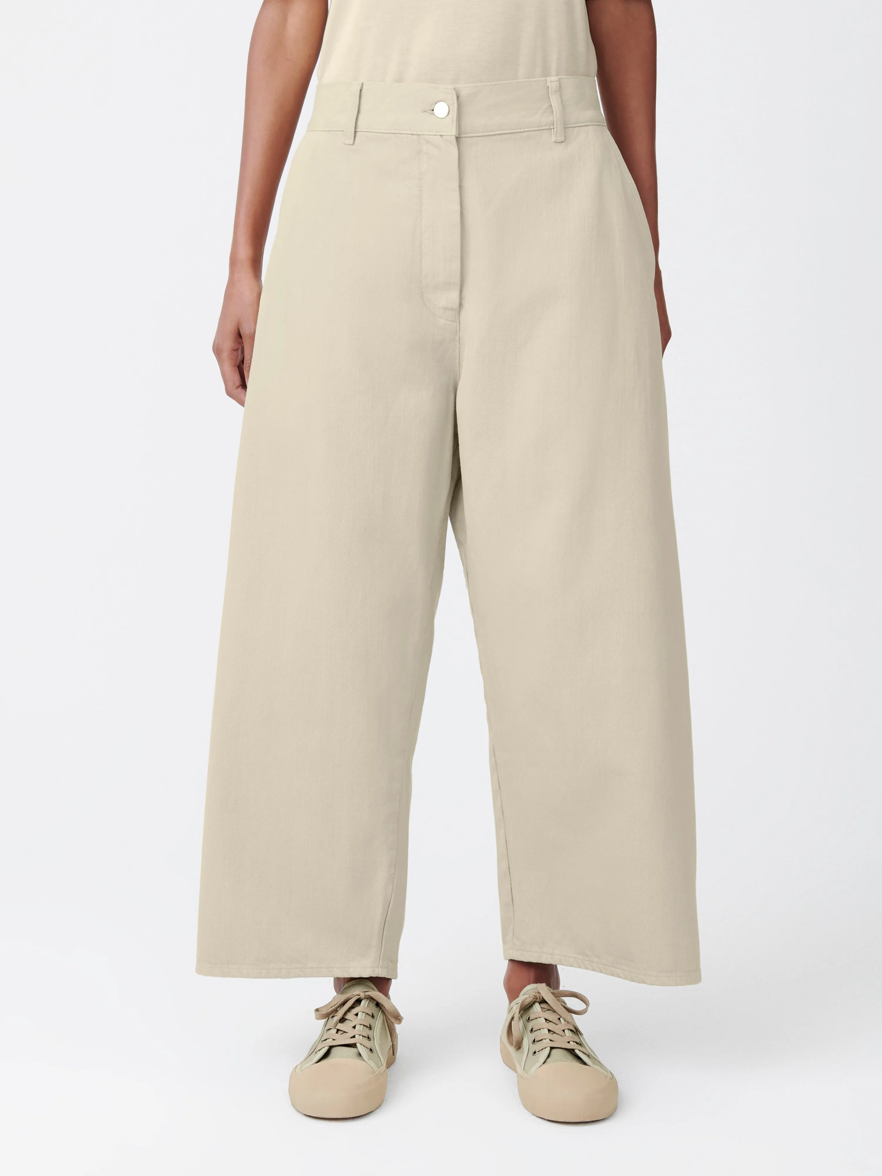 Chalco Denim Pant in Dove sold by Studio Nicholson product image thumbnail 4