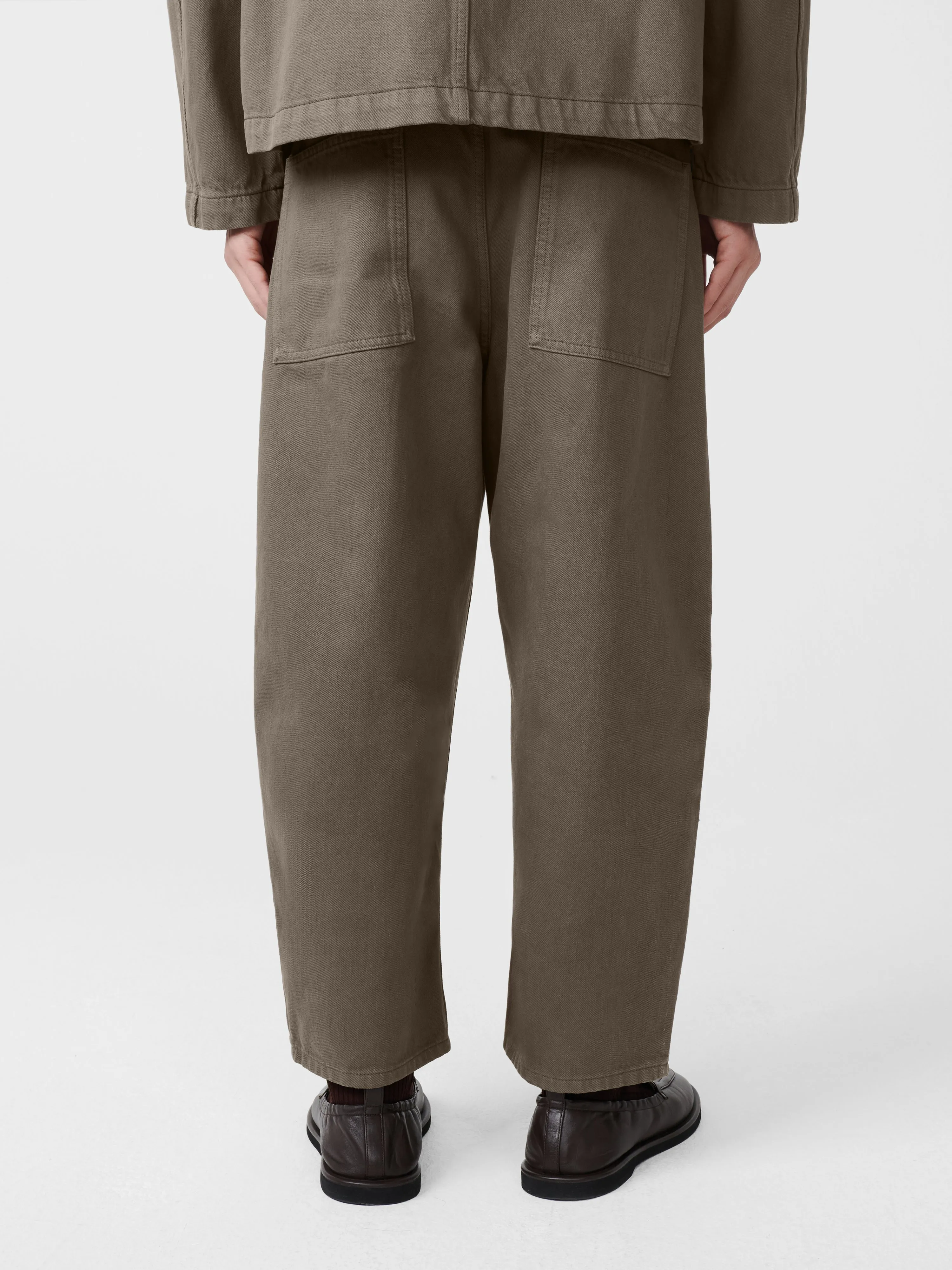 Land Denim Pant in Fossil sold by Studio Nicholson product image thumbnail 5