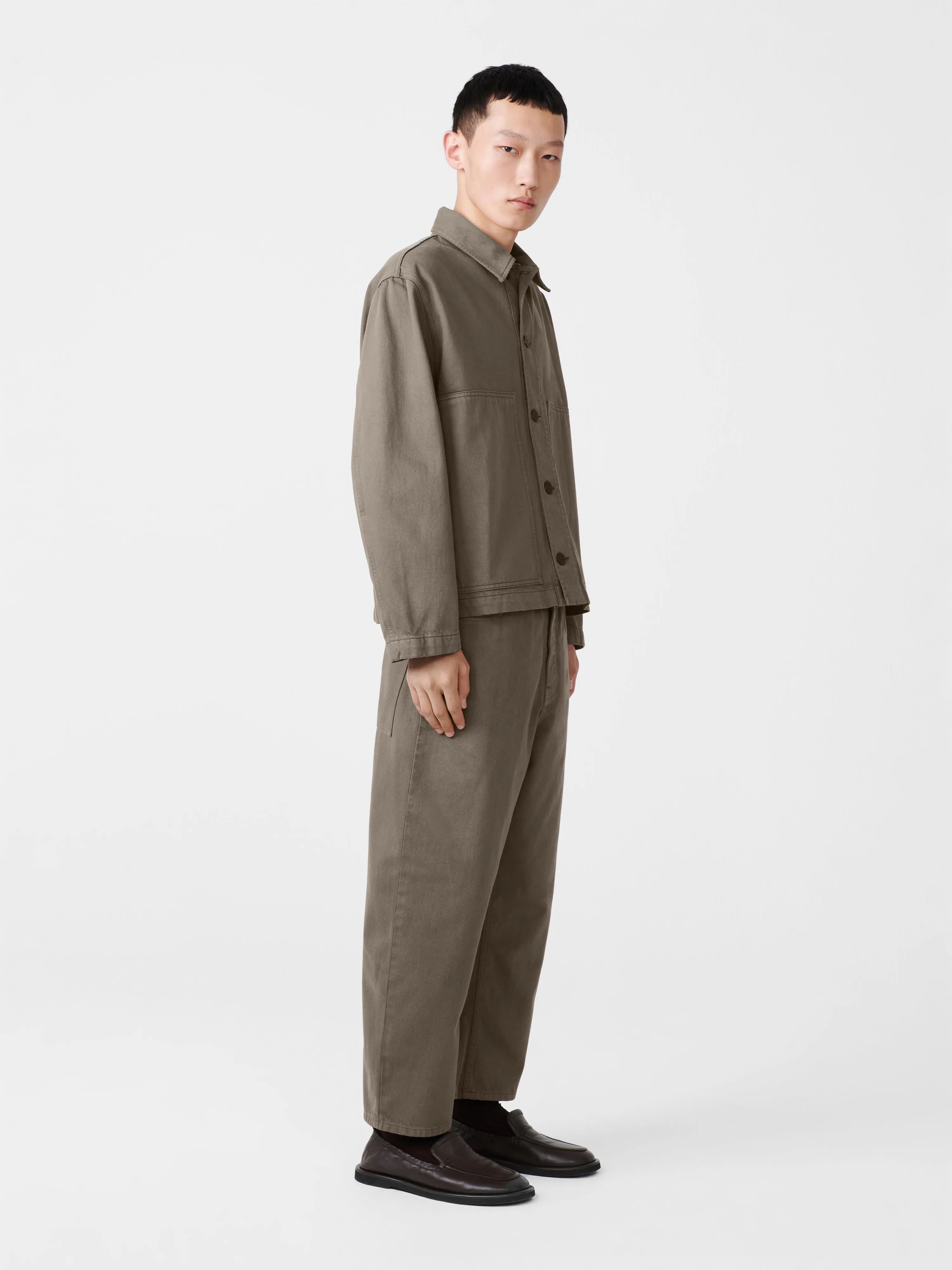 Land Denim Pant in Fossil sold by Studio Nicholson product image thumbnail 2