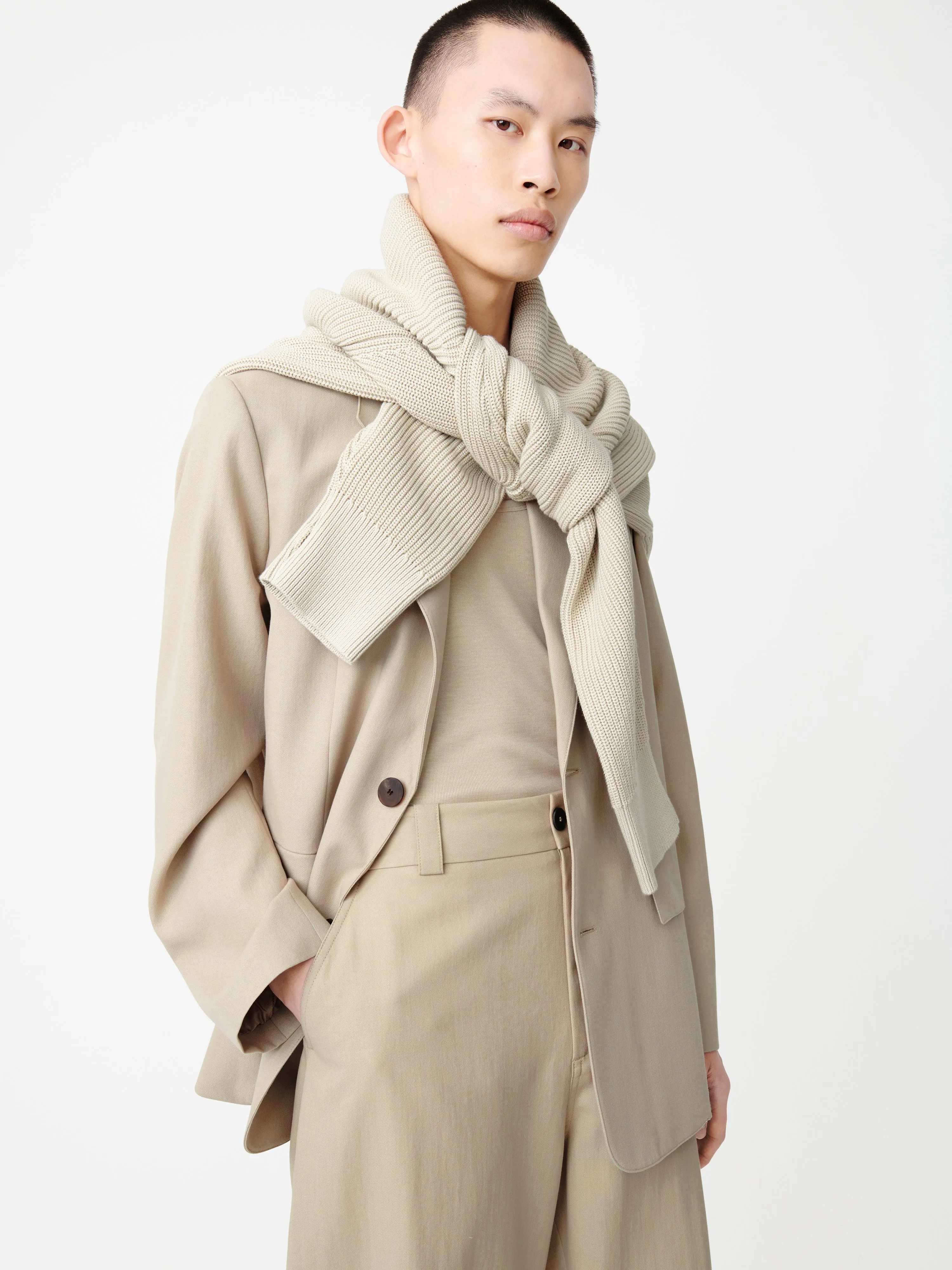 Mizumi Jacket in Plaster sold by Studio Nicholson product image thumbnail 4