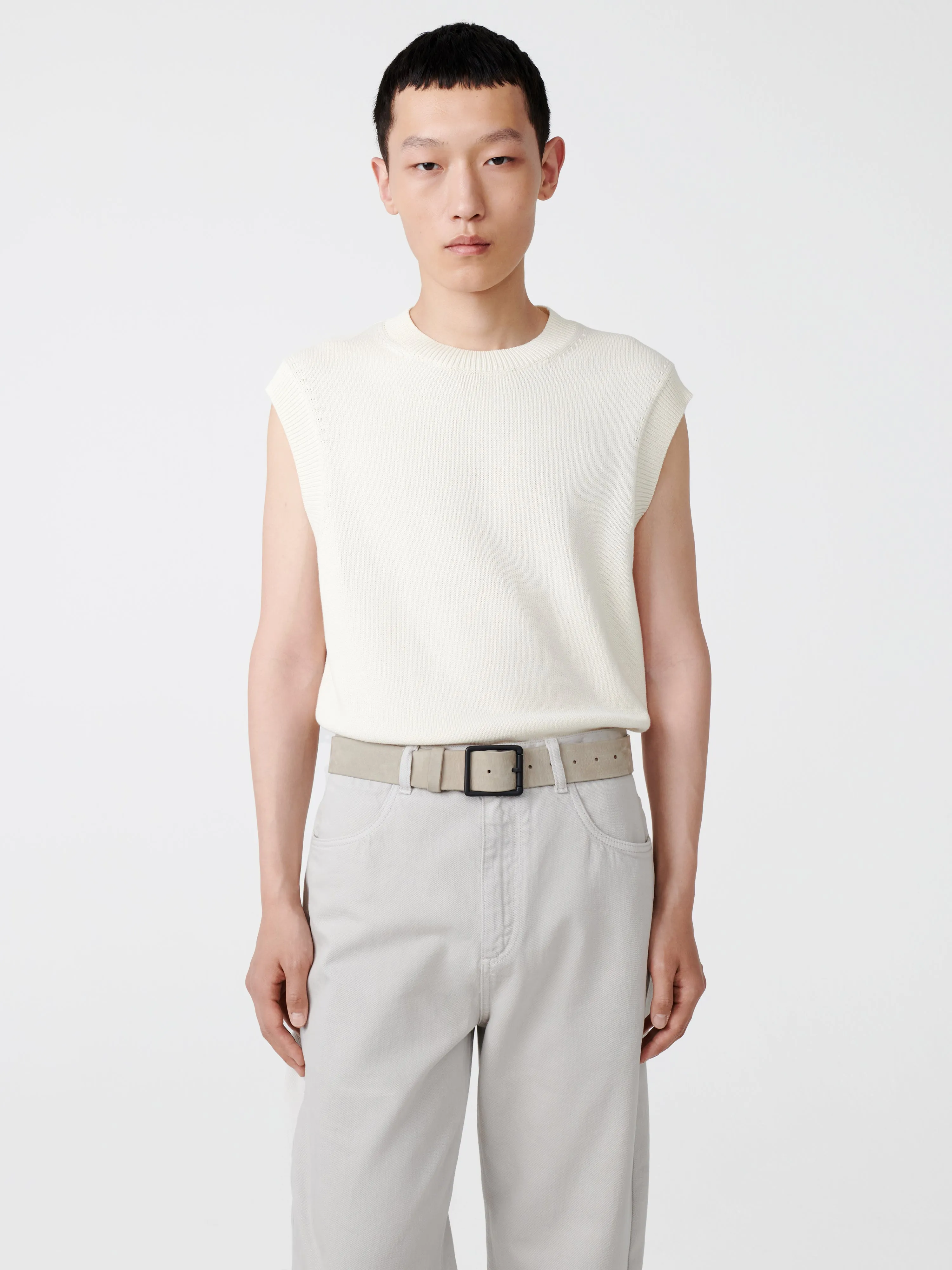 Hashi Knit in Parchment sold by Studio Nicholson product image thumbnail 3