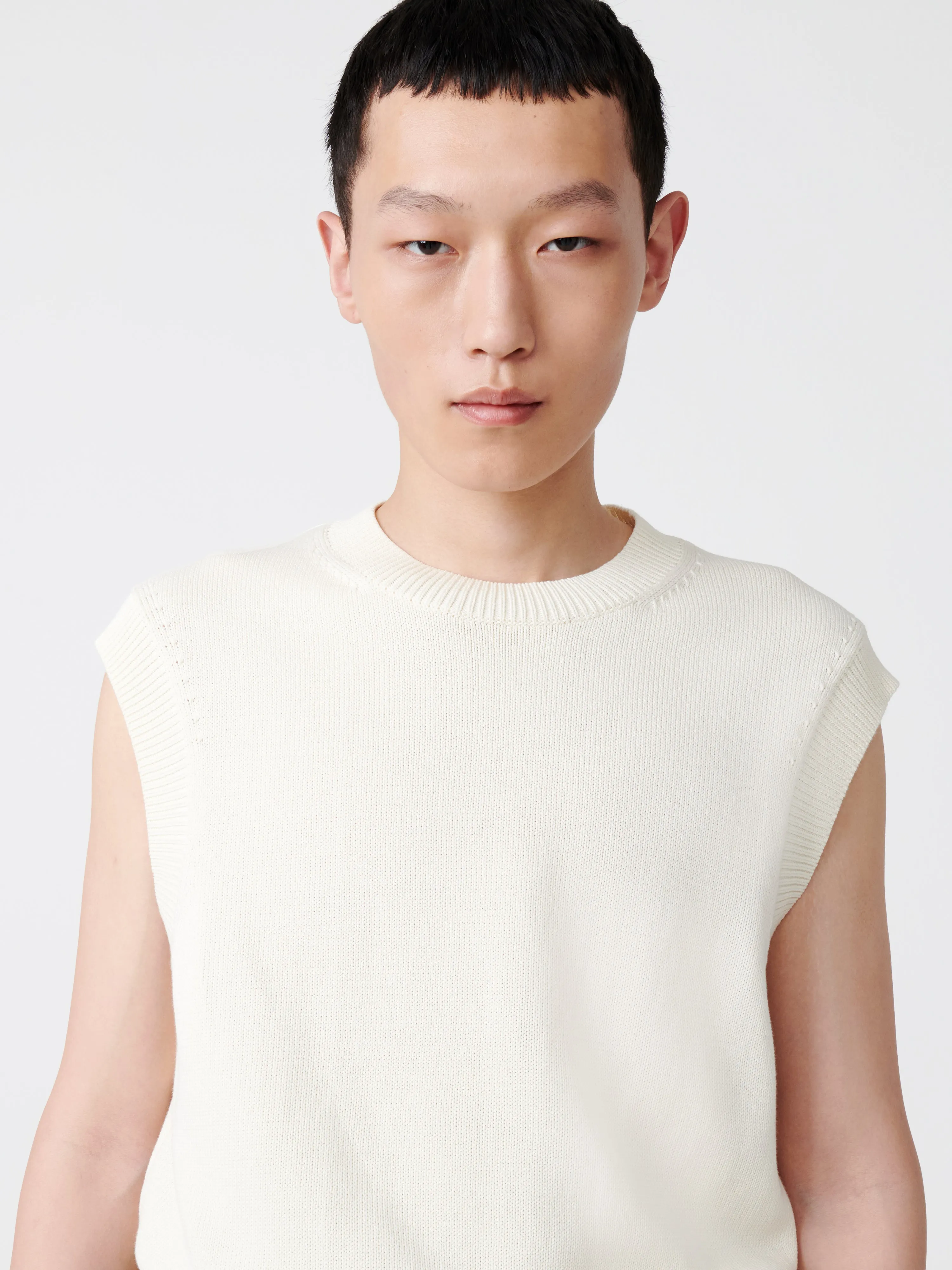 Hashi Knit in Parchment sold by Studio Nicholson product image thumbnail 5