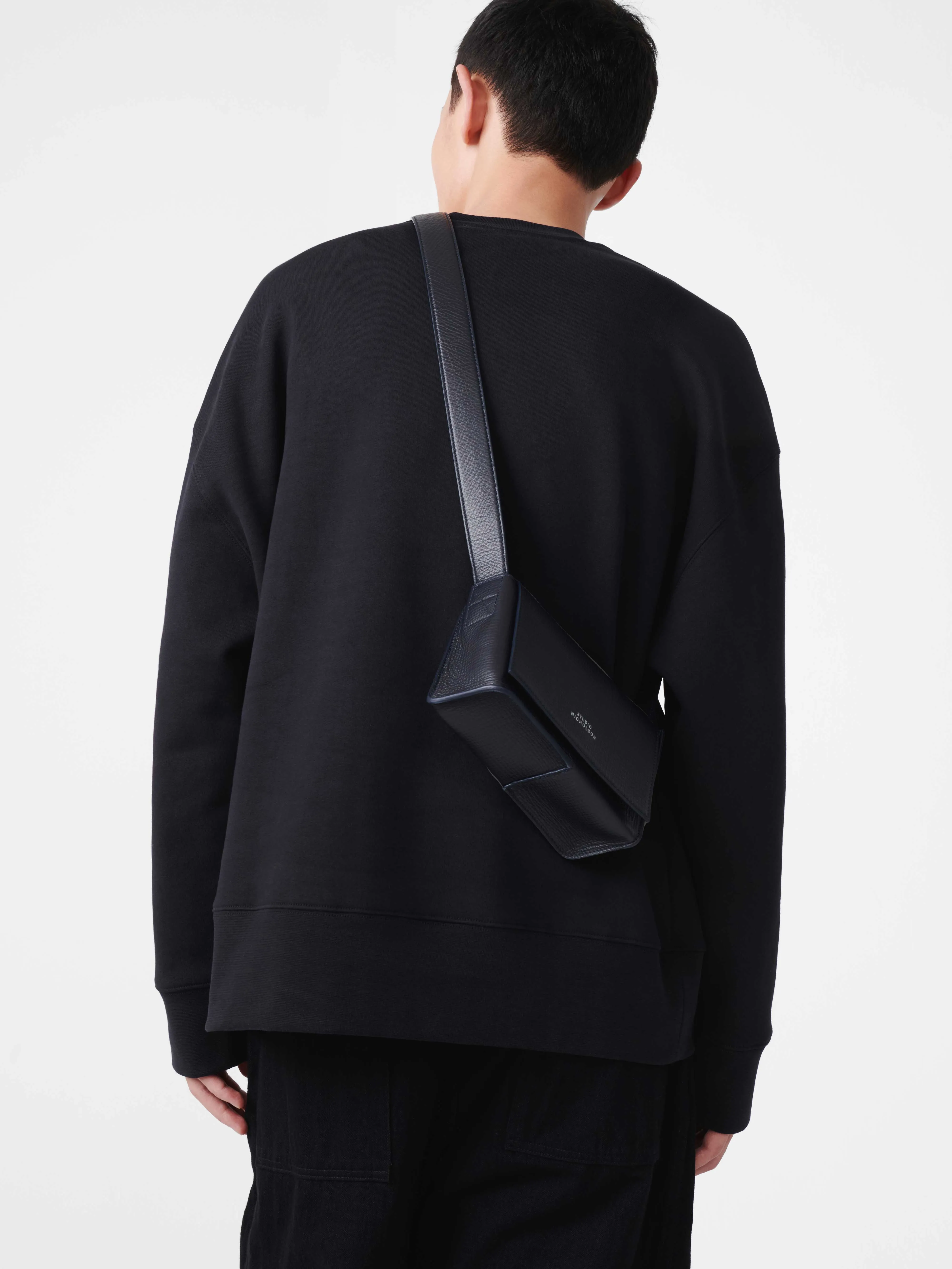 Trowse Jersey in Darkest Navy sold by Studio Nicholson product image thumbnail 3