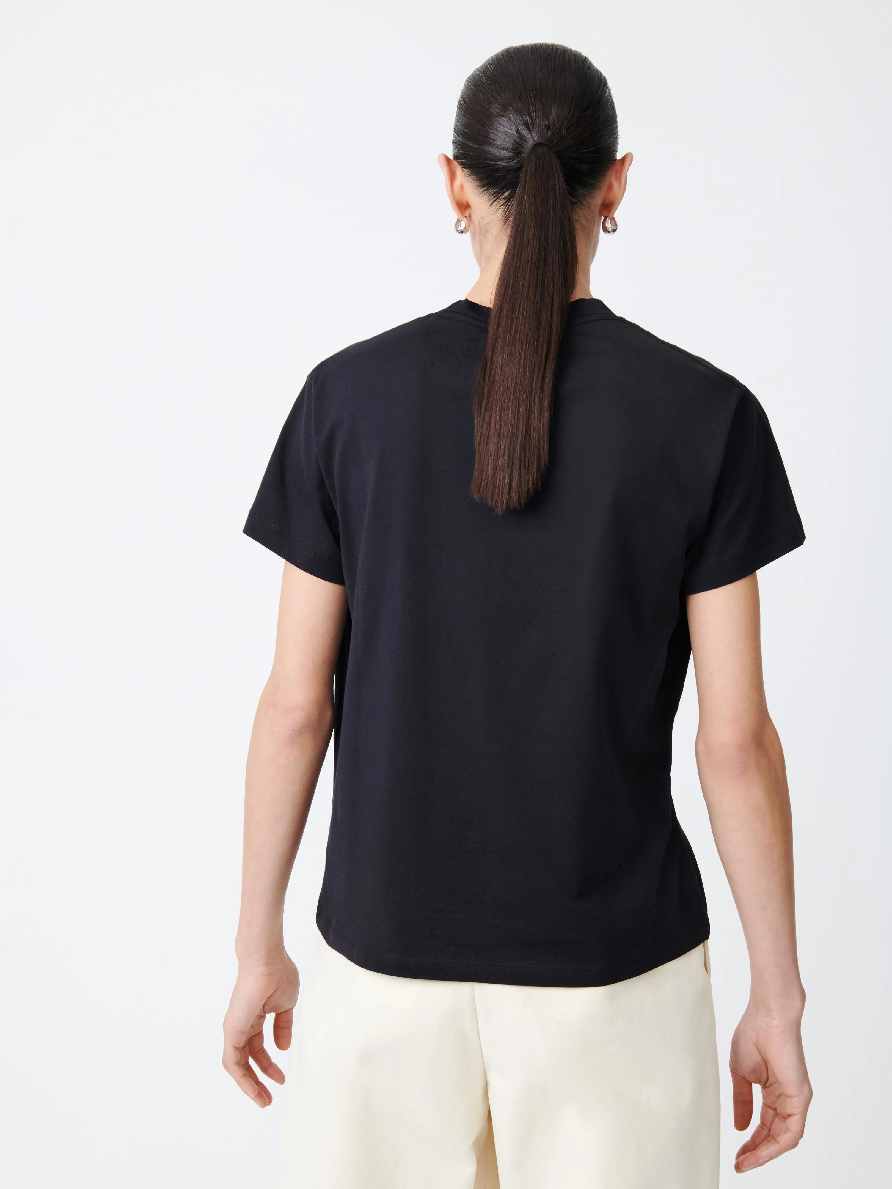 Marine T-Shirt in Black sold by Studio Nicholson product image thumbnail 4