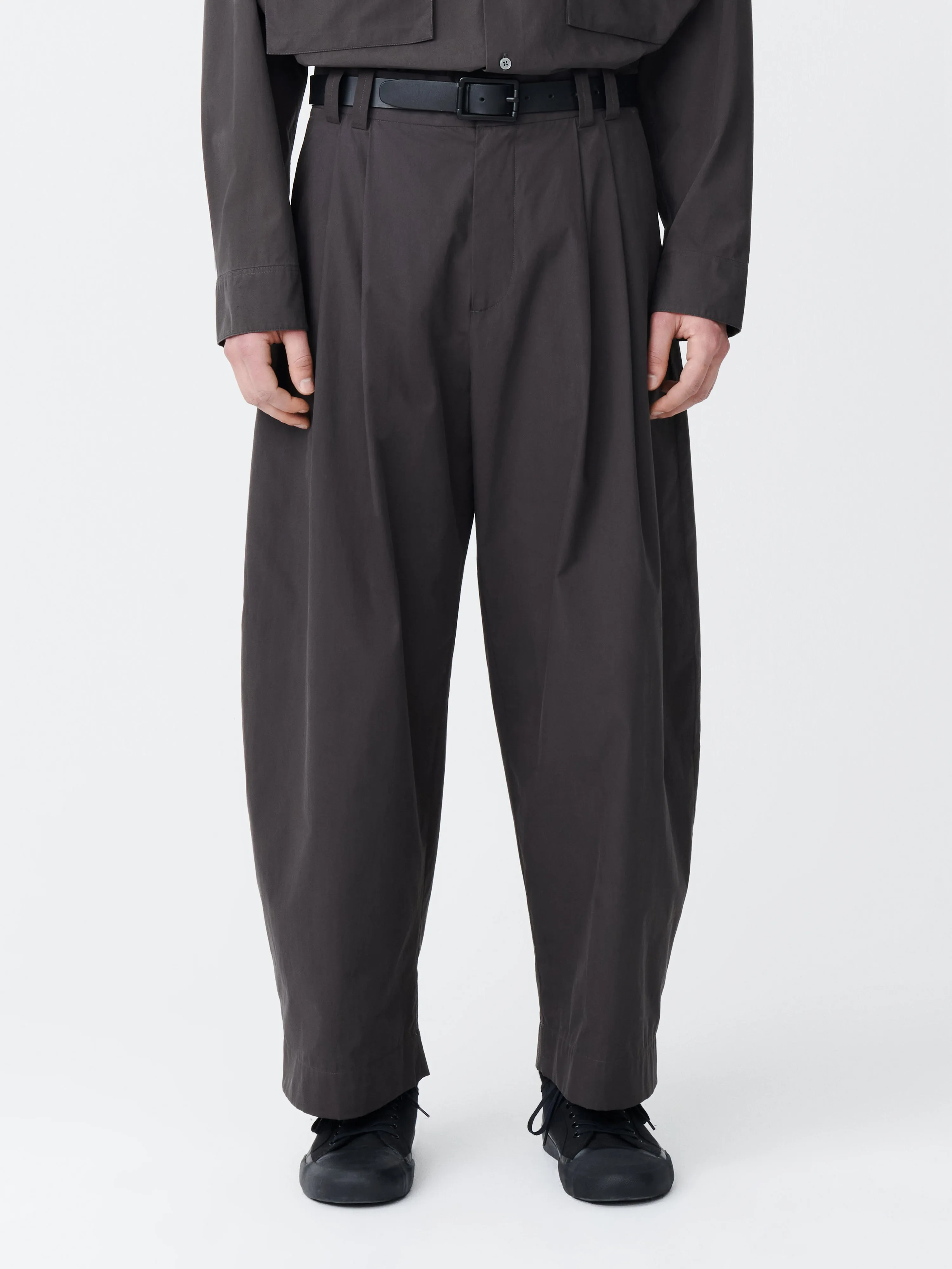 Yale Pant in Asphalt sold by Studio Nicholson product image thumbnail 3