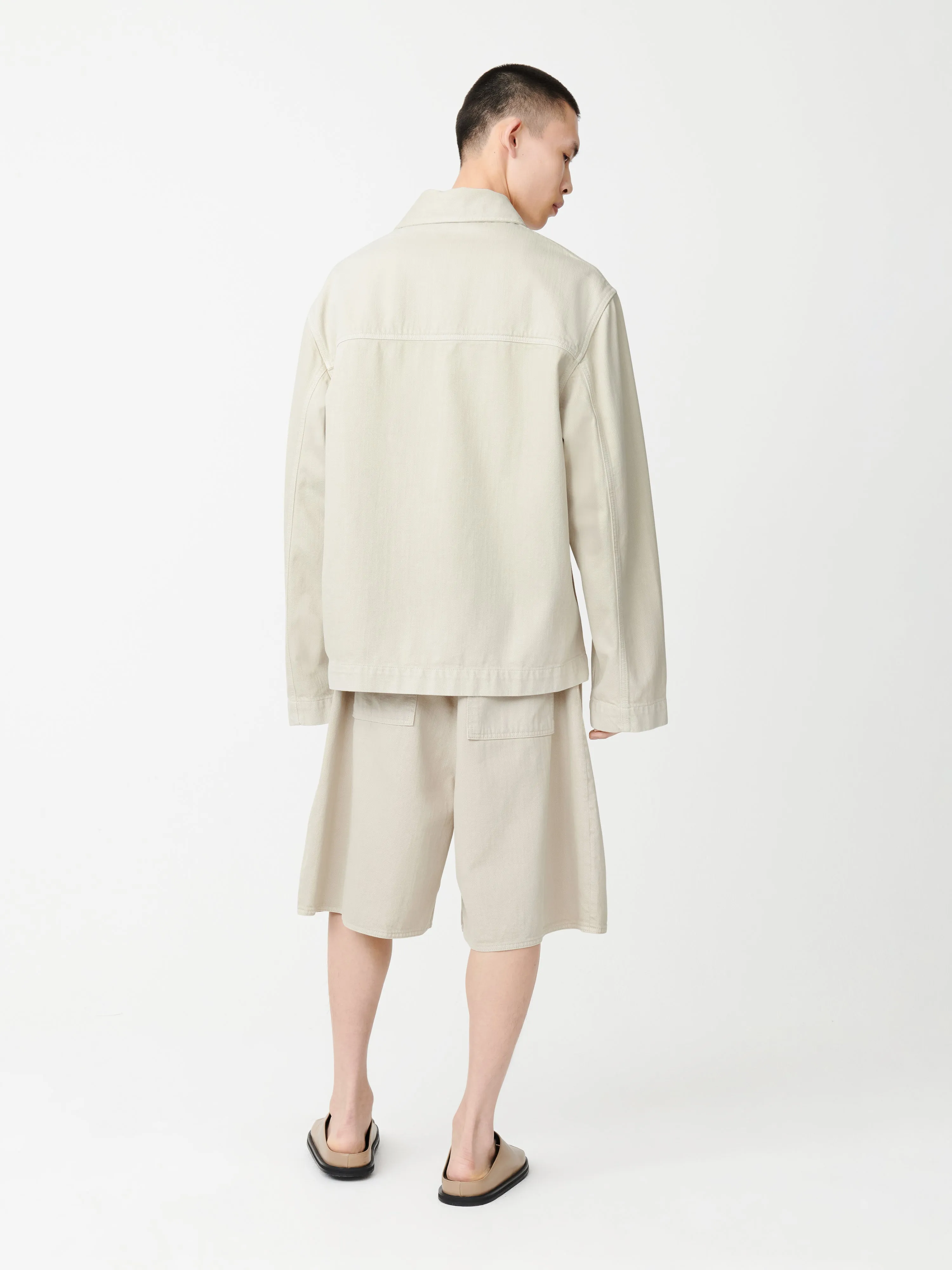 Ease Denim Jacket in Dove sold by Studio Nicholson product image thumbnail 3
