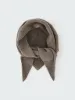 Trigon Scarf in Stone Melange sold by Studio Nicholson