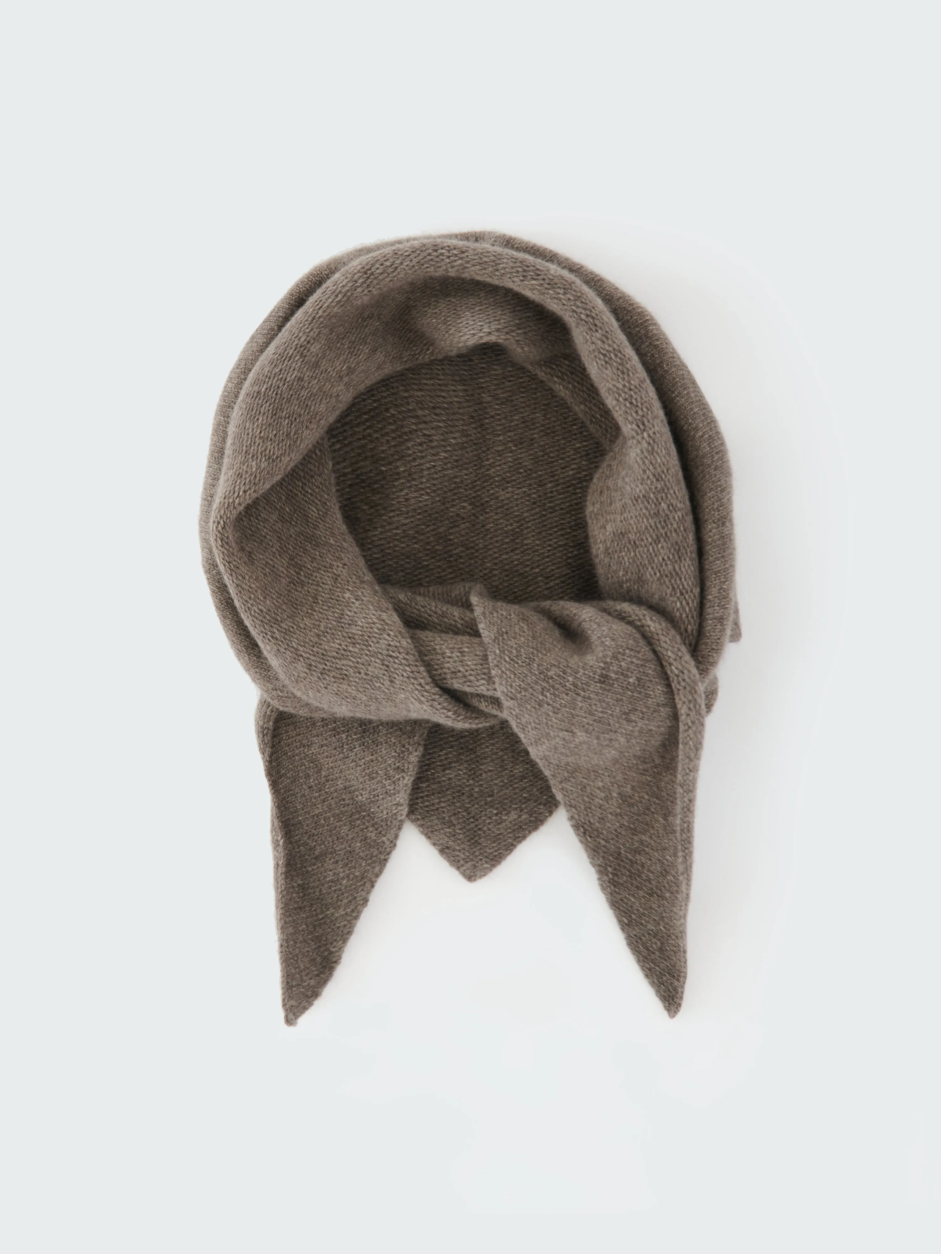 Trigon Scarf in Stone Melange sold by Studio Nicholson product image thumbnail 2
