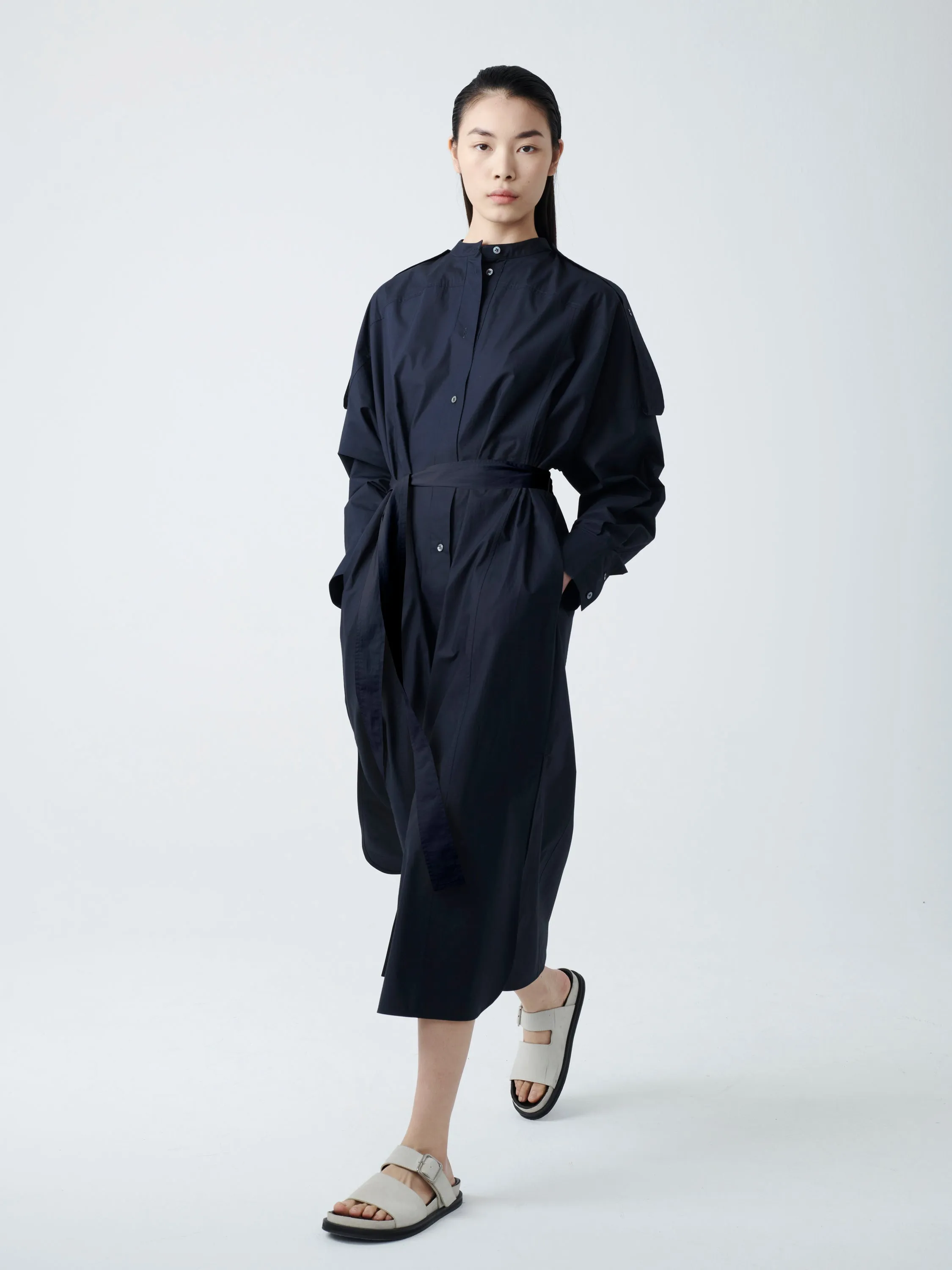 Itarsi Dress in Darkest Navy sold by Studio Nicholson product image thumbnail 5