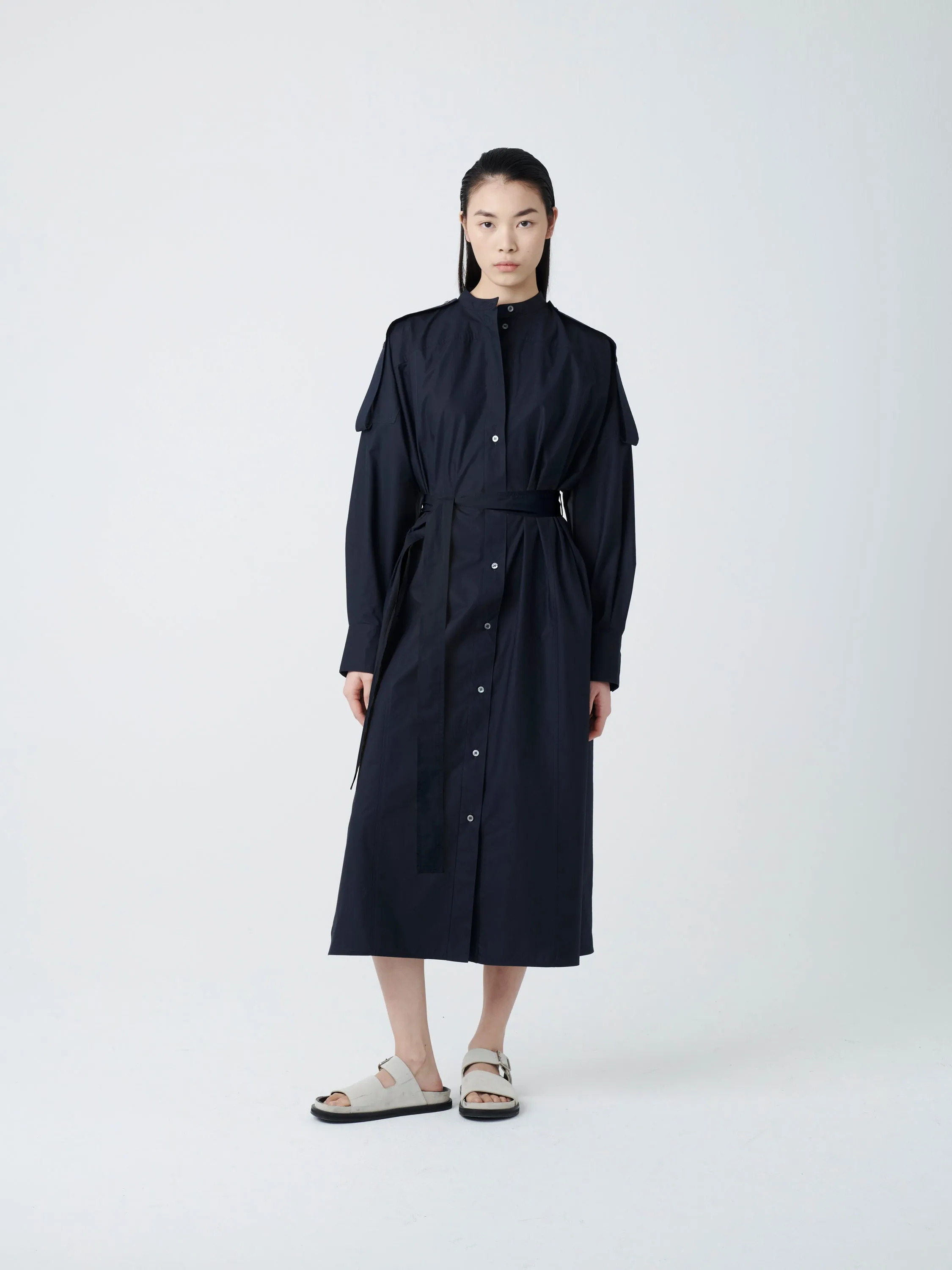 Itarsi Dress in Darkest Navy sold by Studio Nicholson