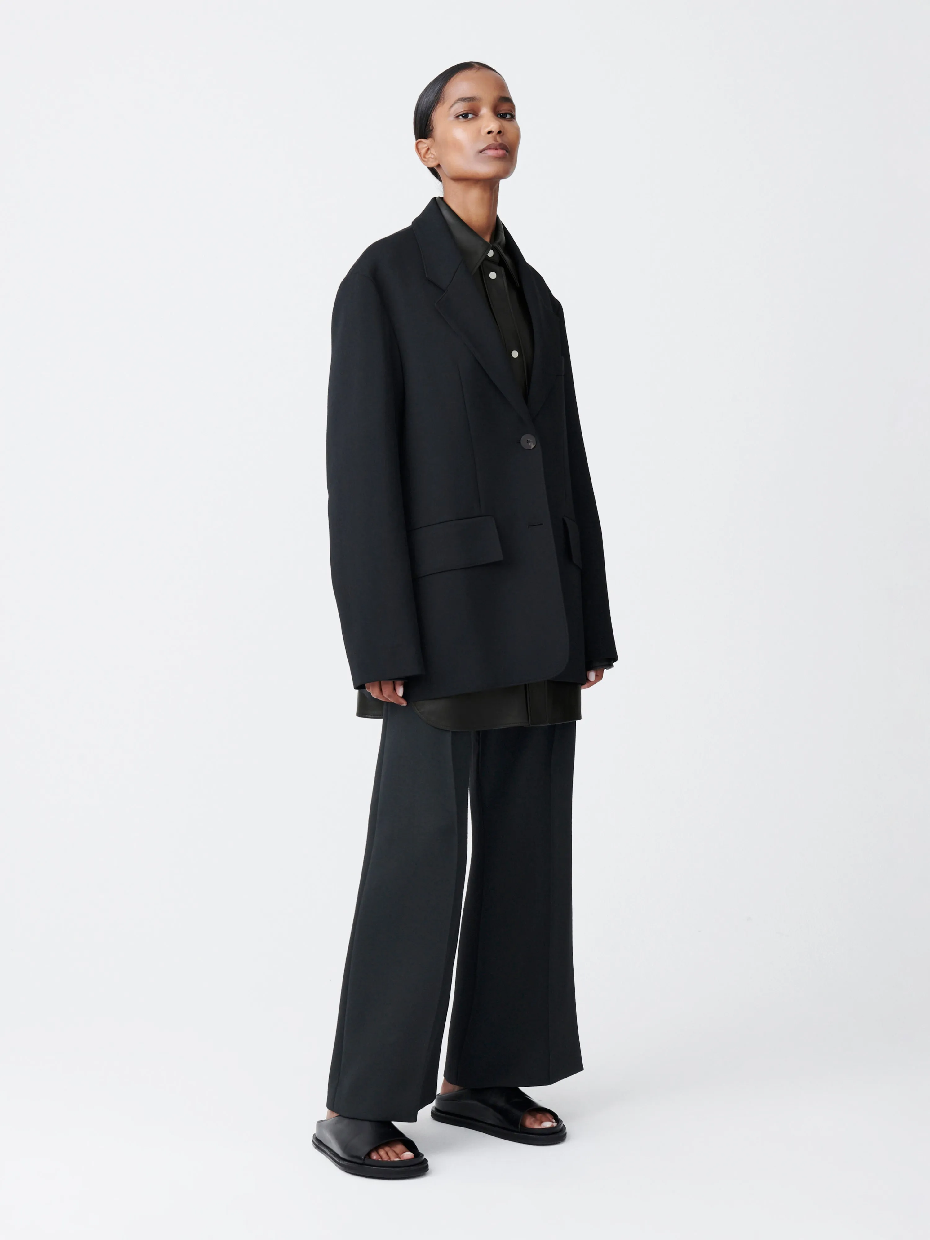 Phelps Jacket in Darkest Navy sold by Studio Nicholson product image thumbnail 3