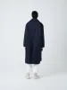 Marque Coat in Dark Navy sold by Studio Nicholson