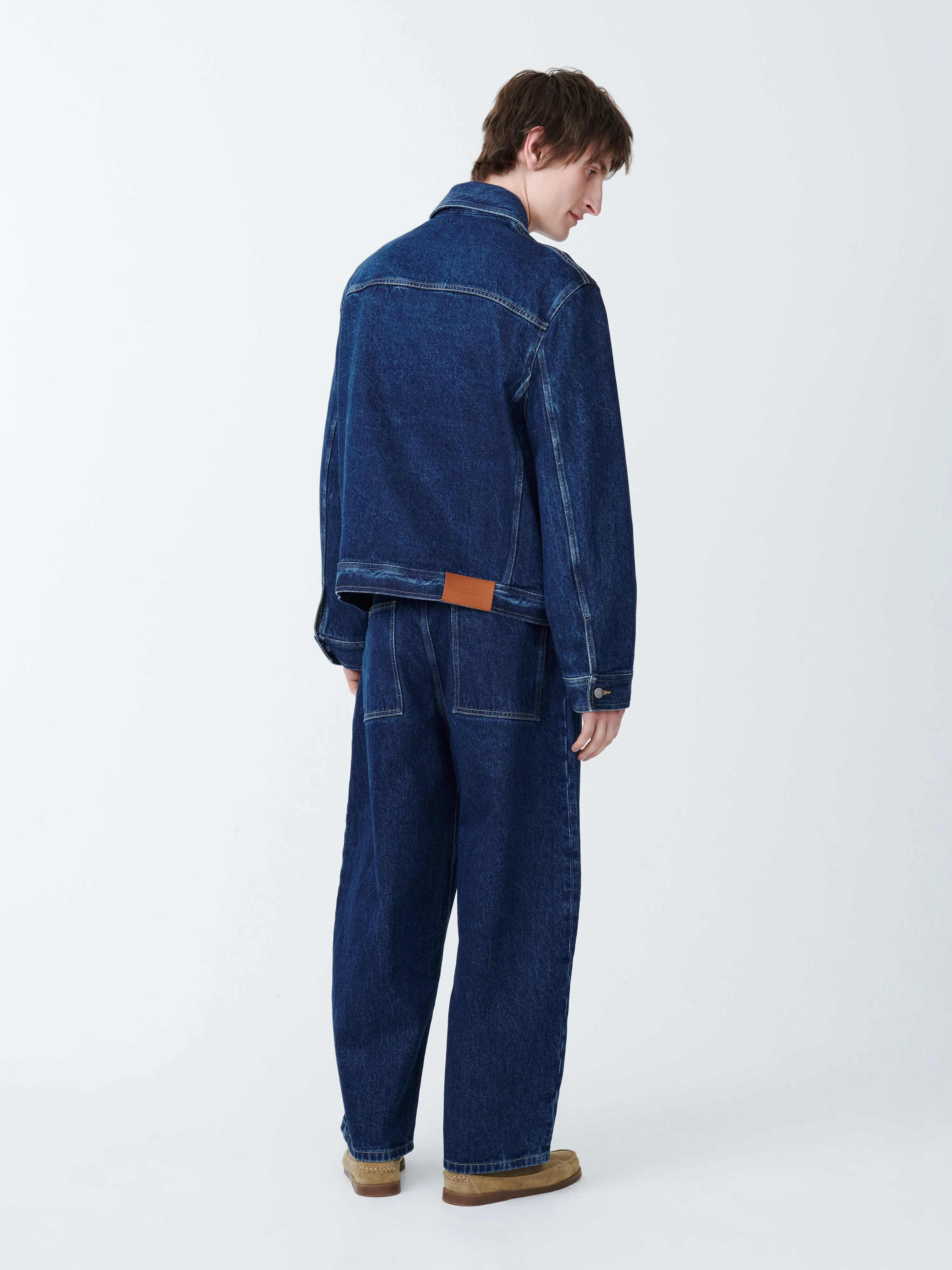 Paolo Denim Pant in Indigo Wash sold by Studio Nicholson product image thumbnail 3