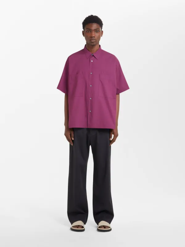 Eurus Shirt in Poison sold by Studio Nicholson