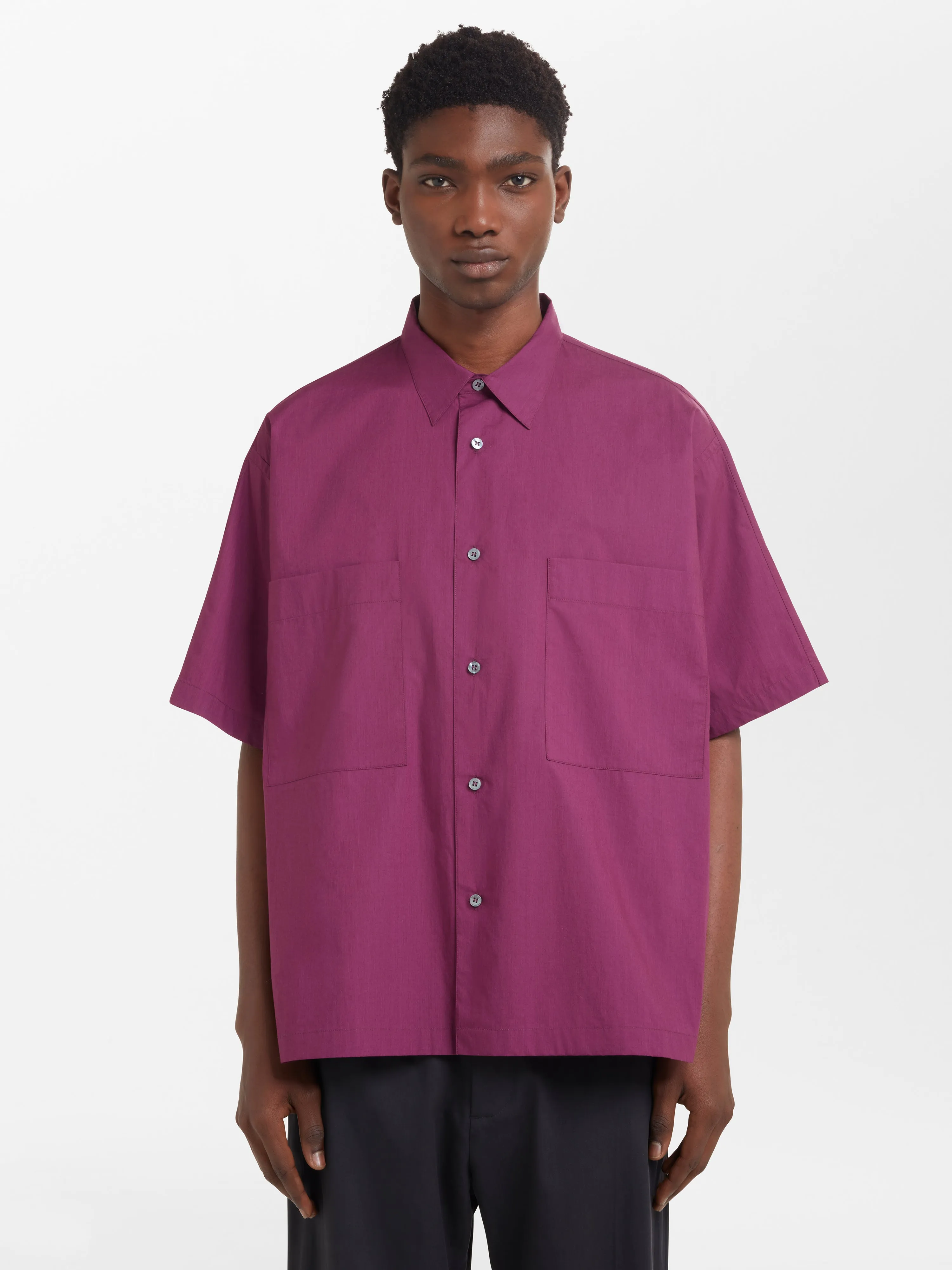 Eurus Shirt in Poison sold by Studio Nicholson product image thumbnail 4