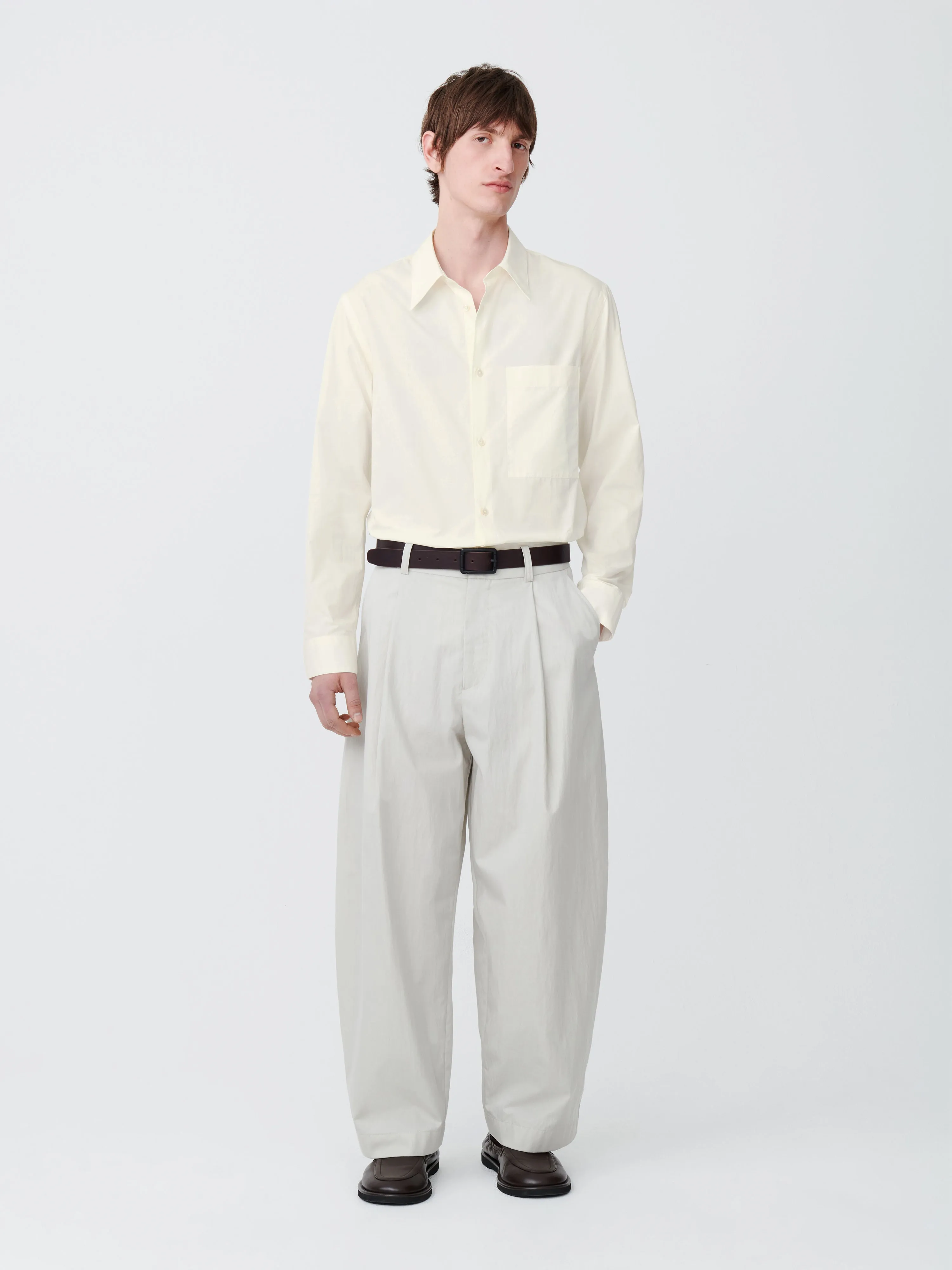 Bridges Pant in Ash sold by Studio Nicholson product image thumbnail 2