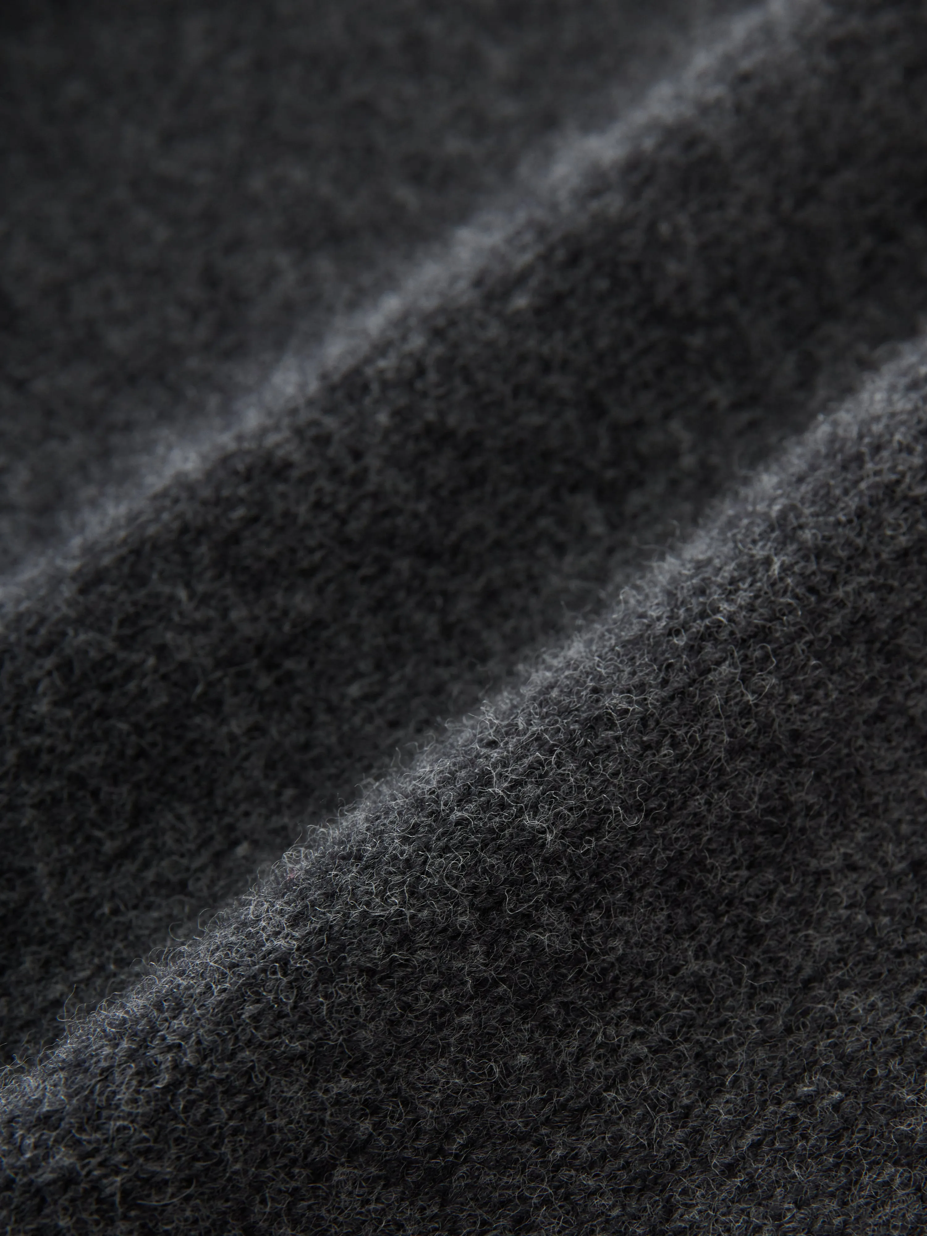 Trigon Scarf in Charcoal Marl sold by Studio Nicholson product image thumbnail 4