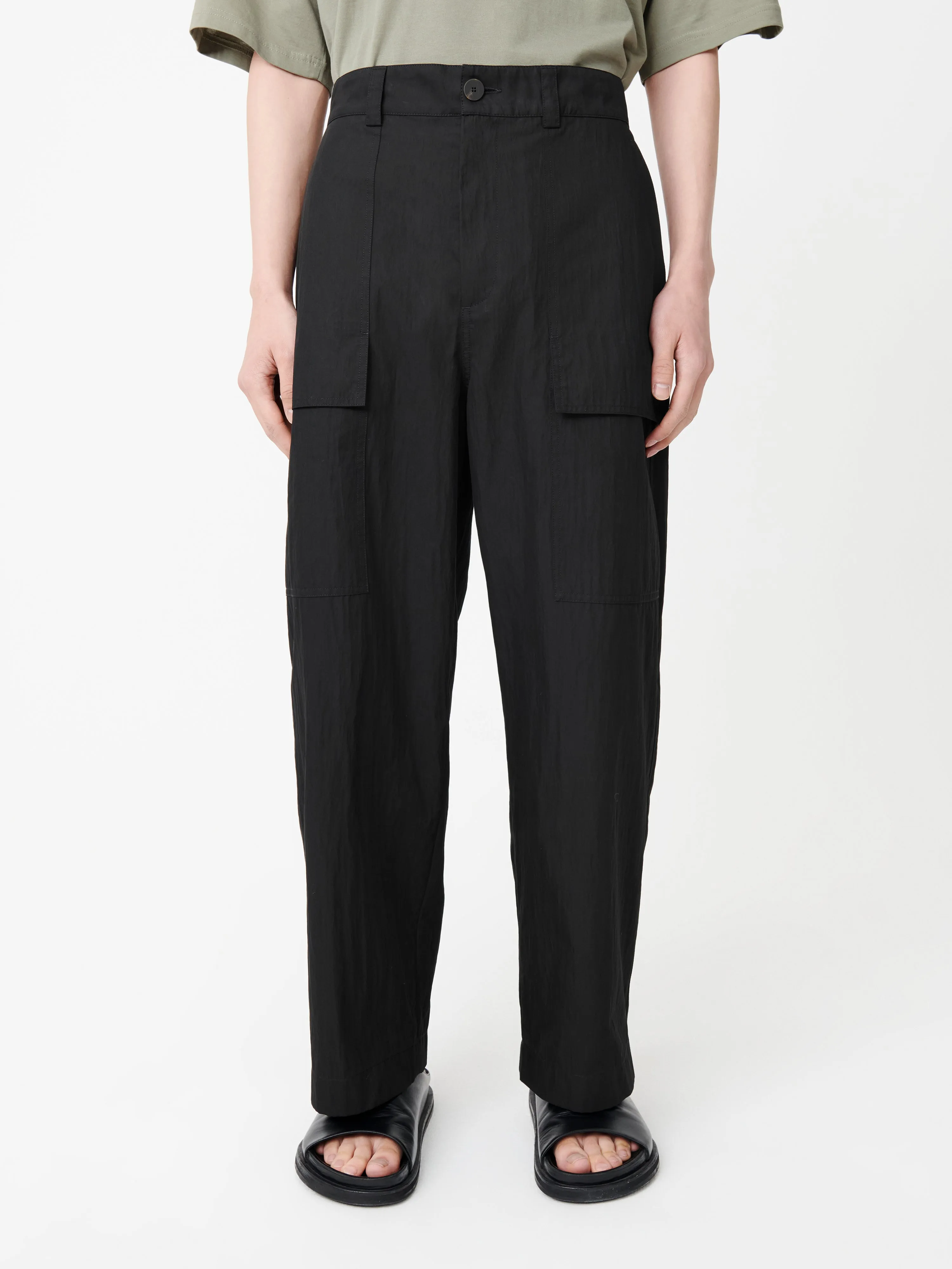 Howse Pant in Black sold by Studio Nicholson product image thumbnail 3