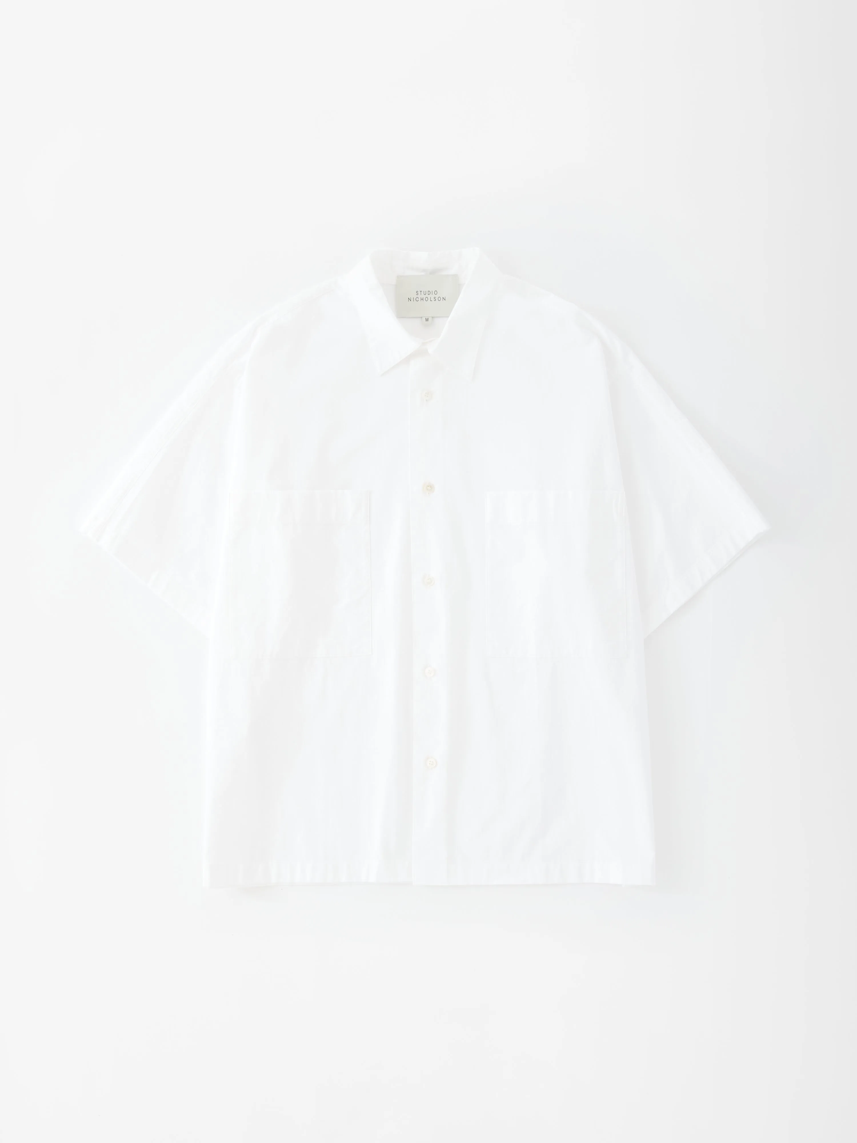 Eurus Shirt in Optic White sold by Studio Nicholson product image thumbnail 5