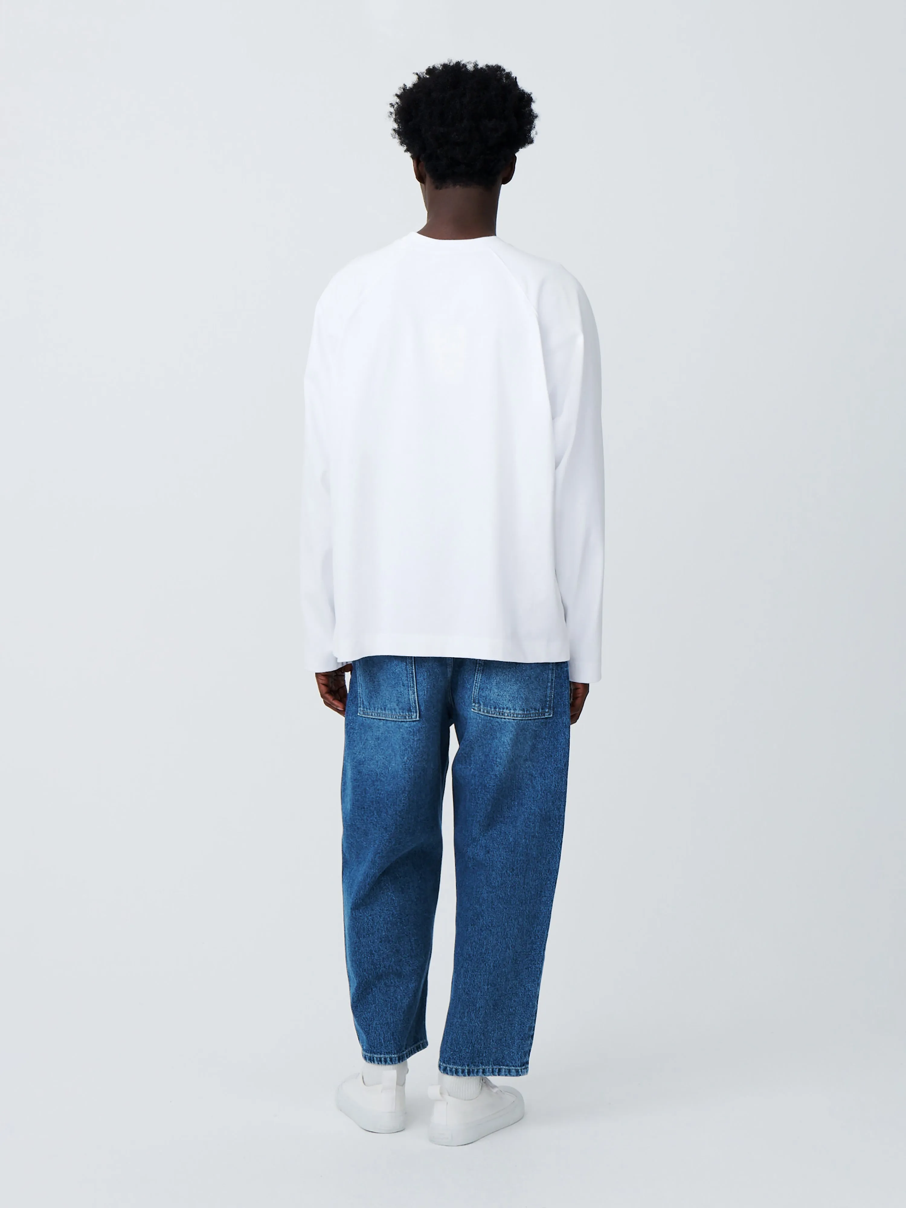 Land Denim Pant in Beach Fade sold by Studio Nicholson product image thumbnail 3