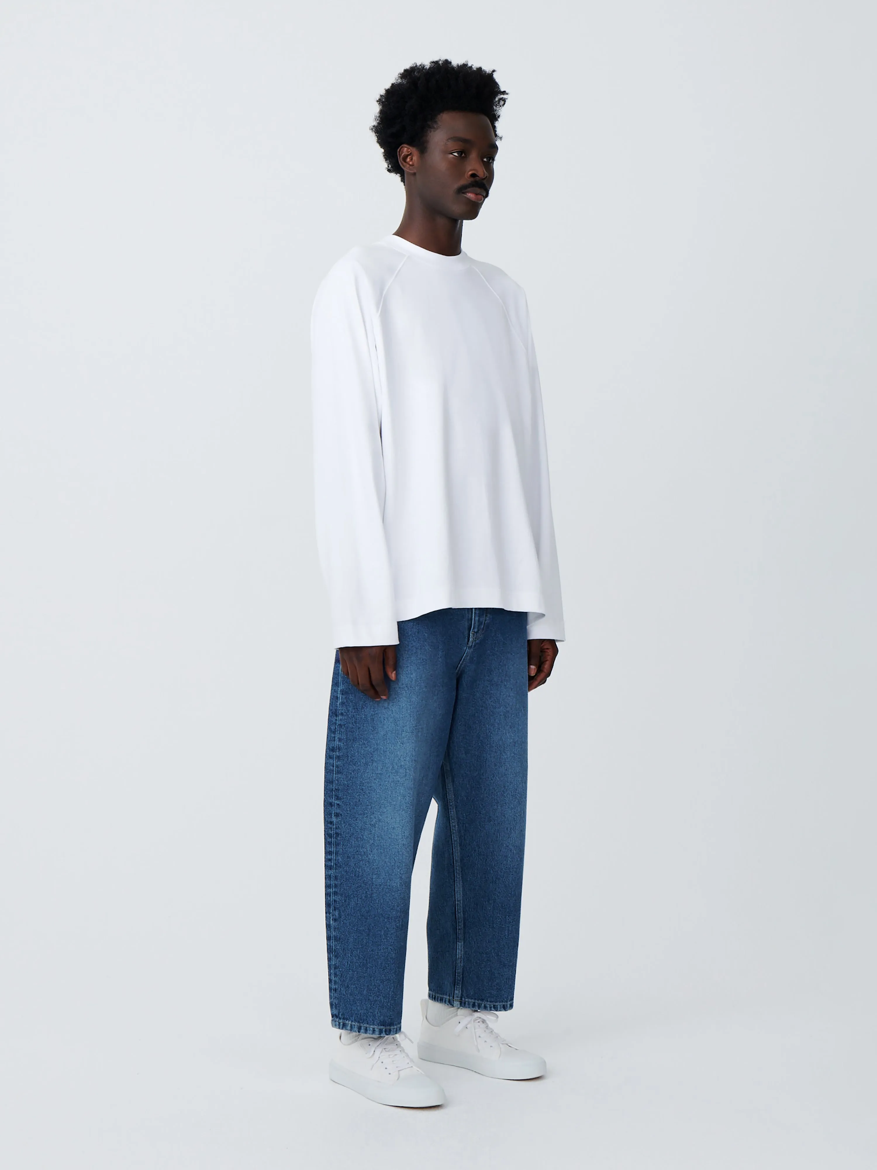 Land Denim Pant in Beach Fade sold by Studio Nicholson product image thumbnail 2