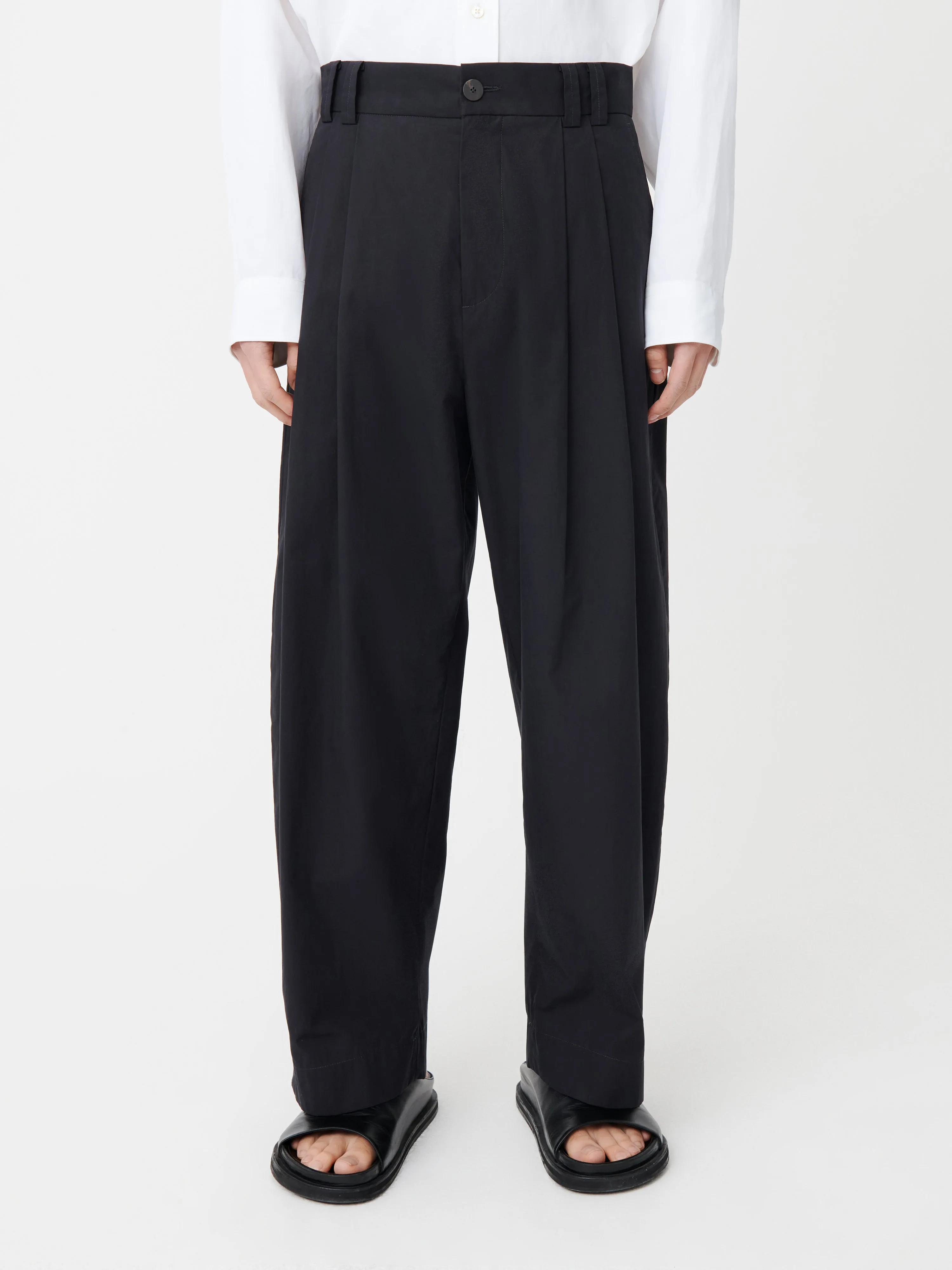 Yale Pant in Darkest Navy sold by Studio Nicholson product image thumbnail 4