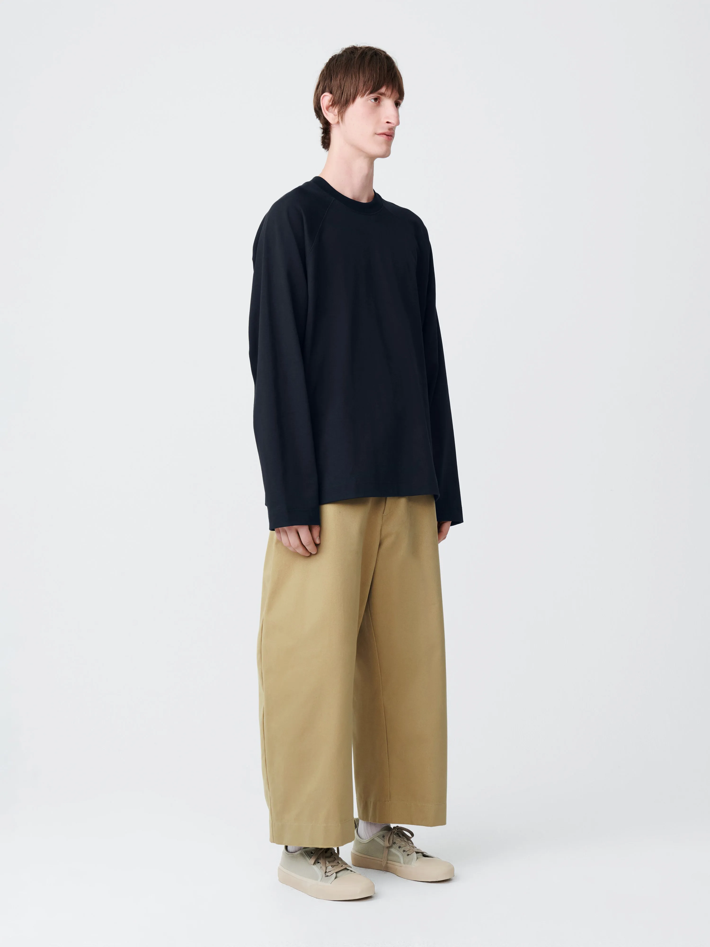 パンツ STUDIO NICHOLSON BOSUN パンツ STUDIO NICHOLSON BOSUN Bosun Pant in Tan | Parallel