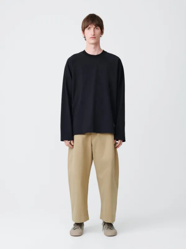 Levy Sporty Cotton Pant in Black | Parallel