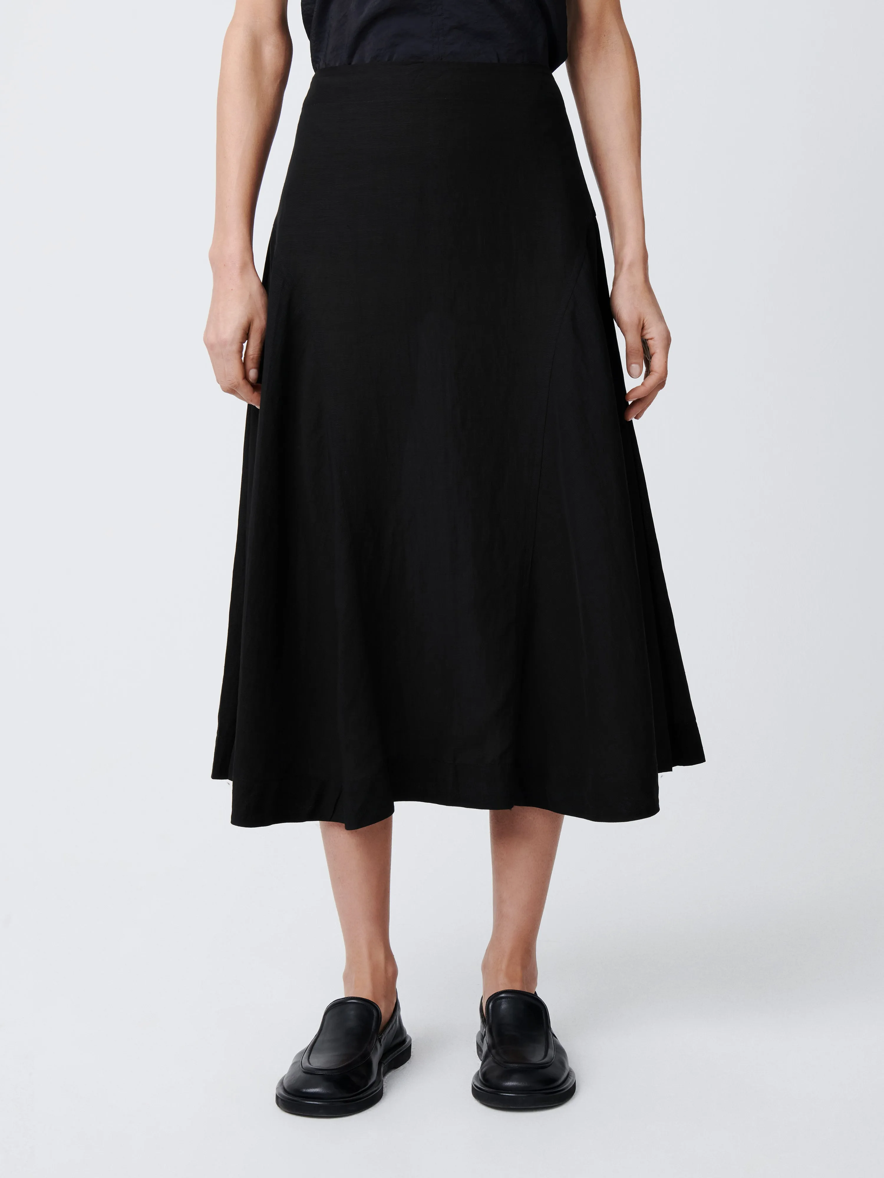 Centro Skirt in Black sold by Studio Nicholson product image thumbnail 4