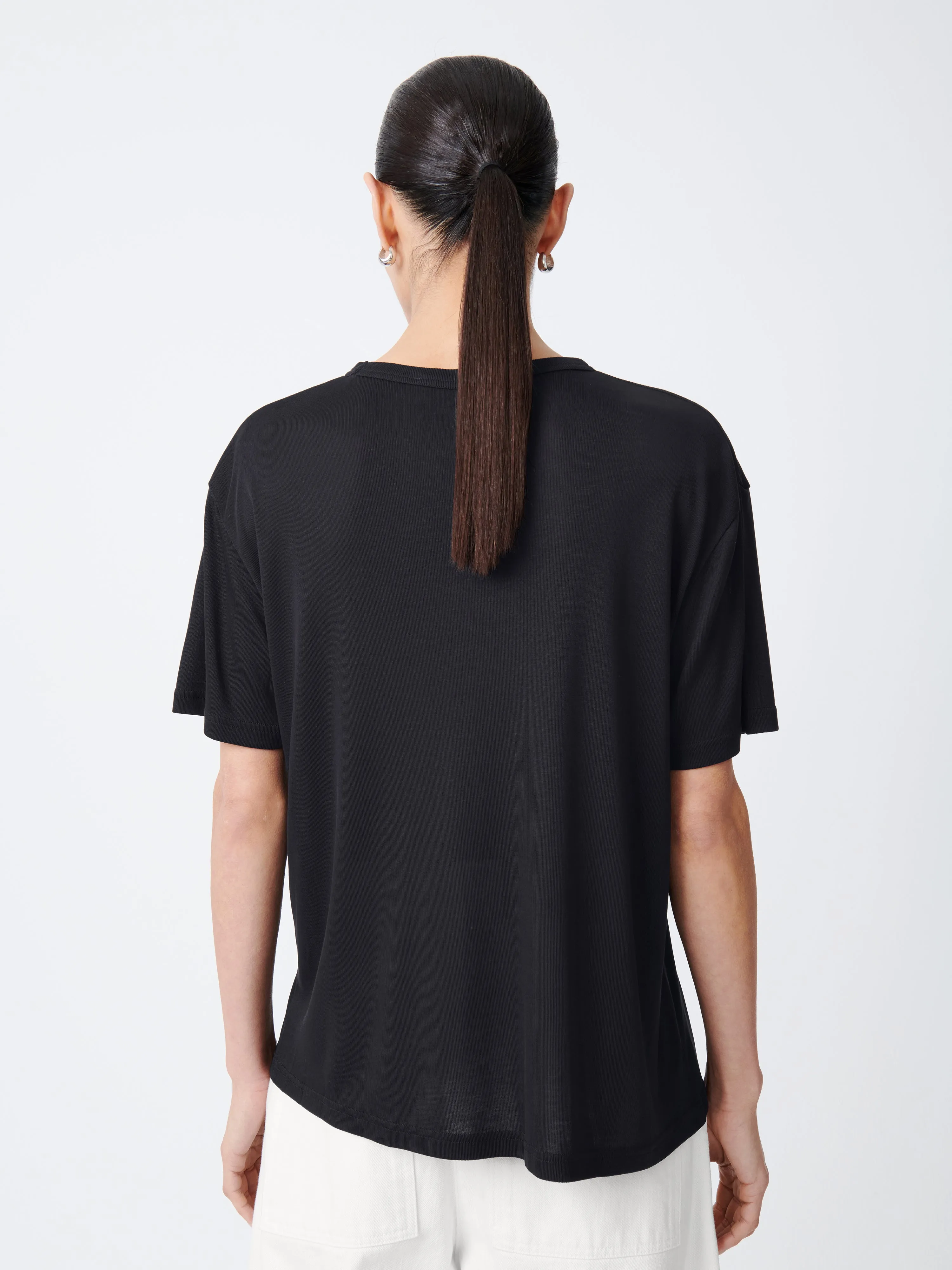 Rond T-shirt in Darkest Navy sold by Studio Nicholson product image thumbnail 5