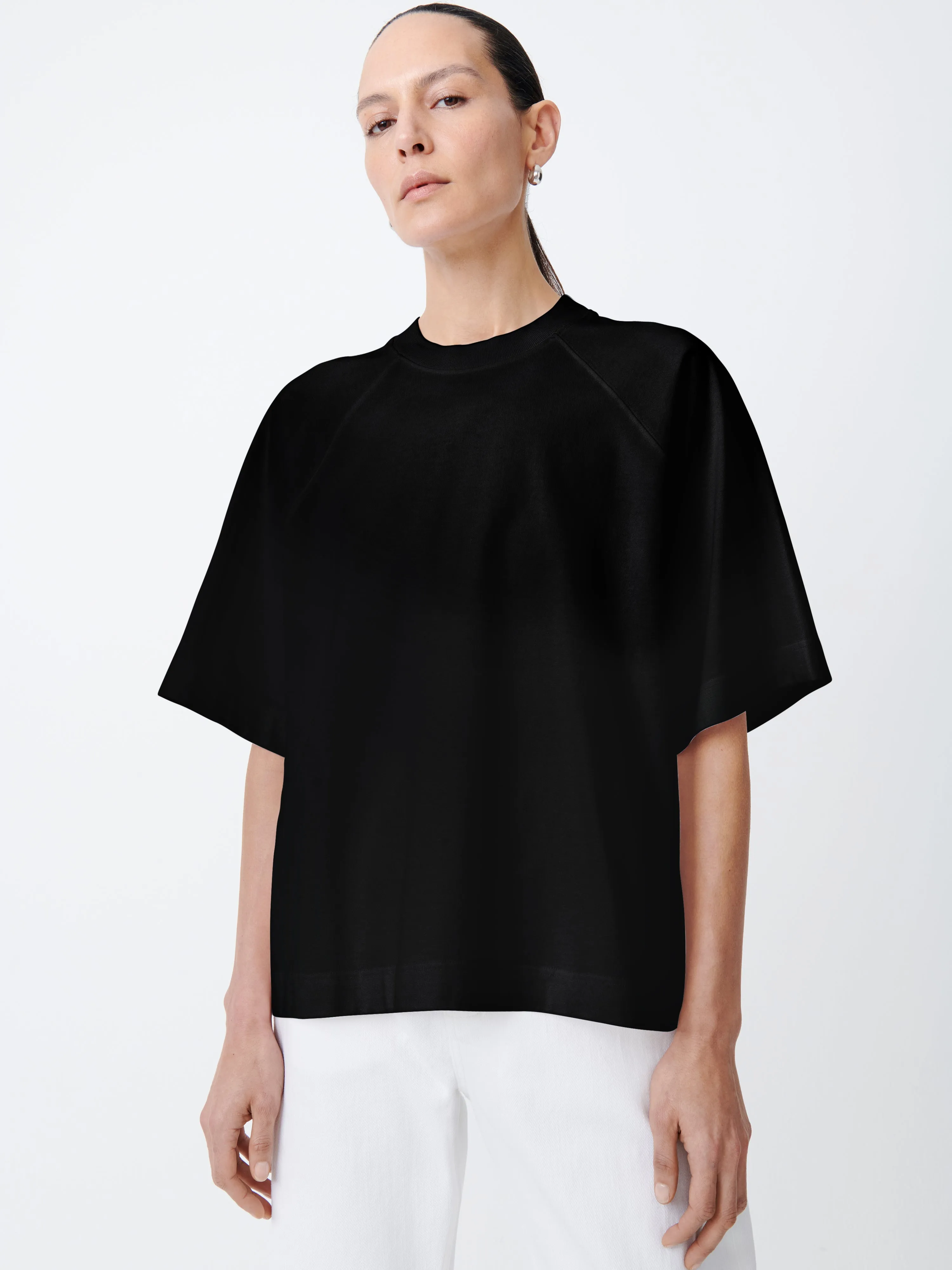 Nelson T-Shirt in Black sold by Studio Nicholson product image thumbnail 4