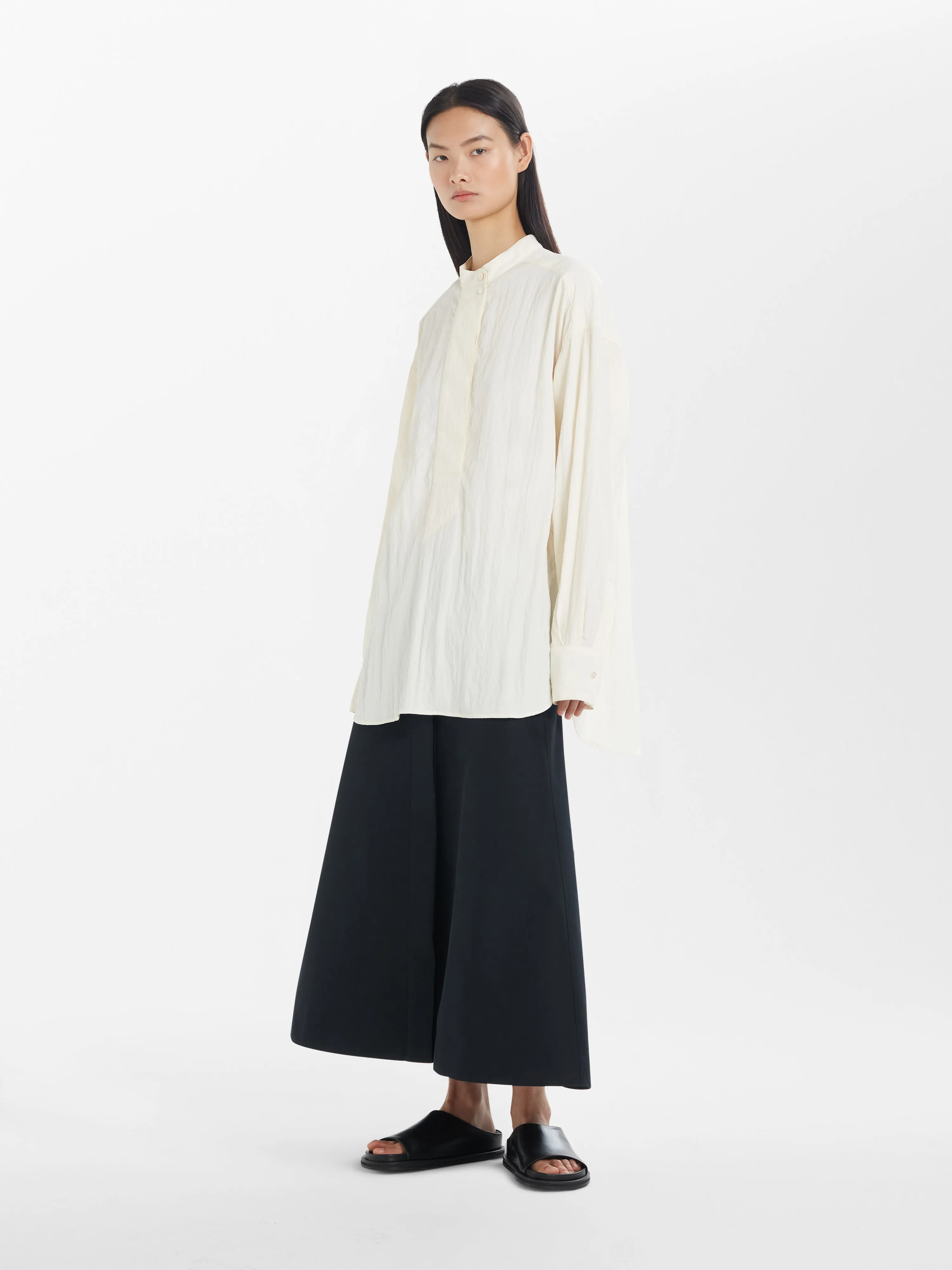 Valle Shirt in Parchment sold by Studio Nicholson product image thumbnail 2