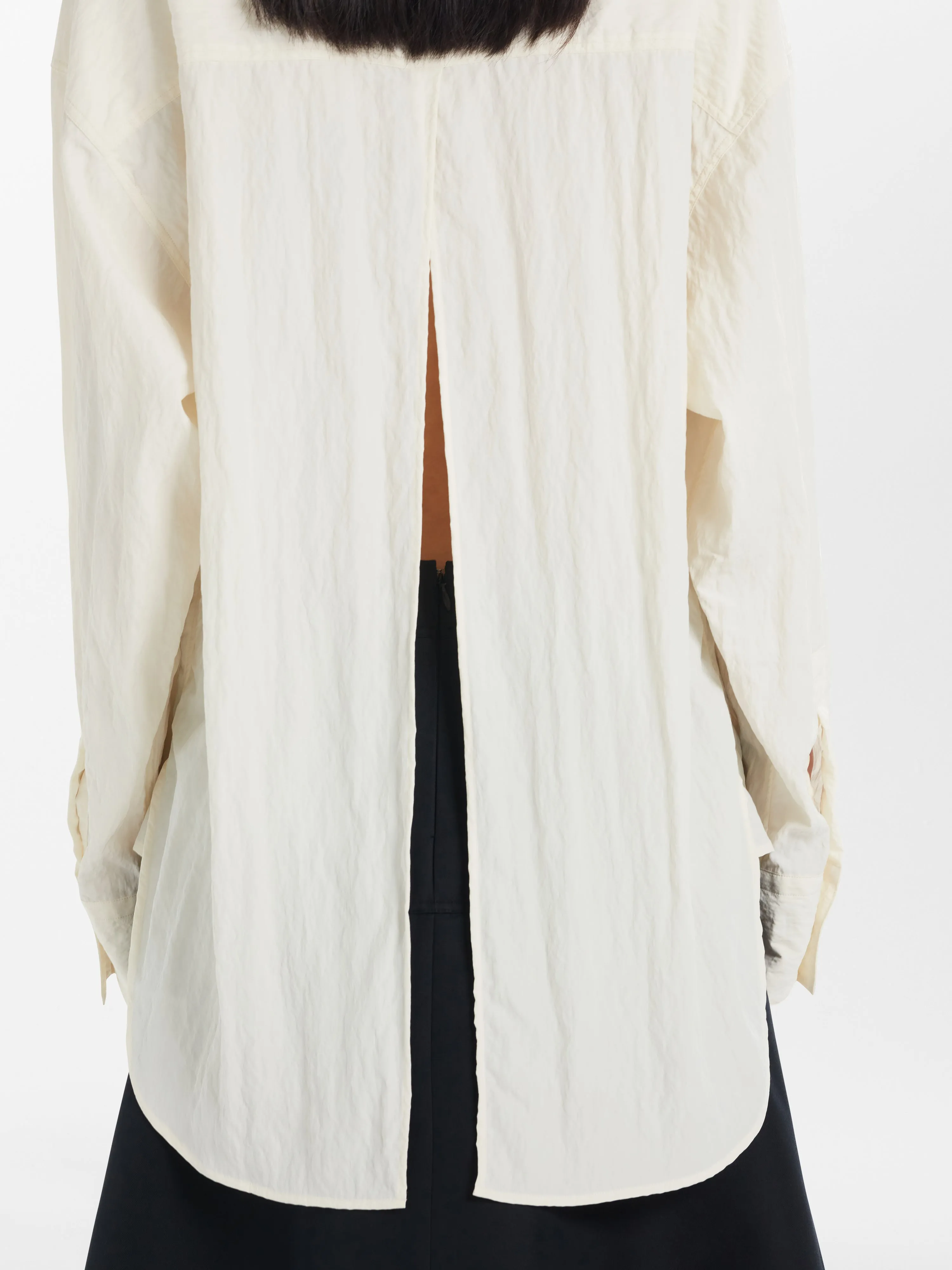 Valle Shirt in Parchment sold by Studio Nicholson product image thumbnail 4