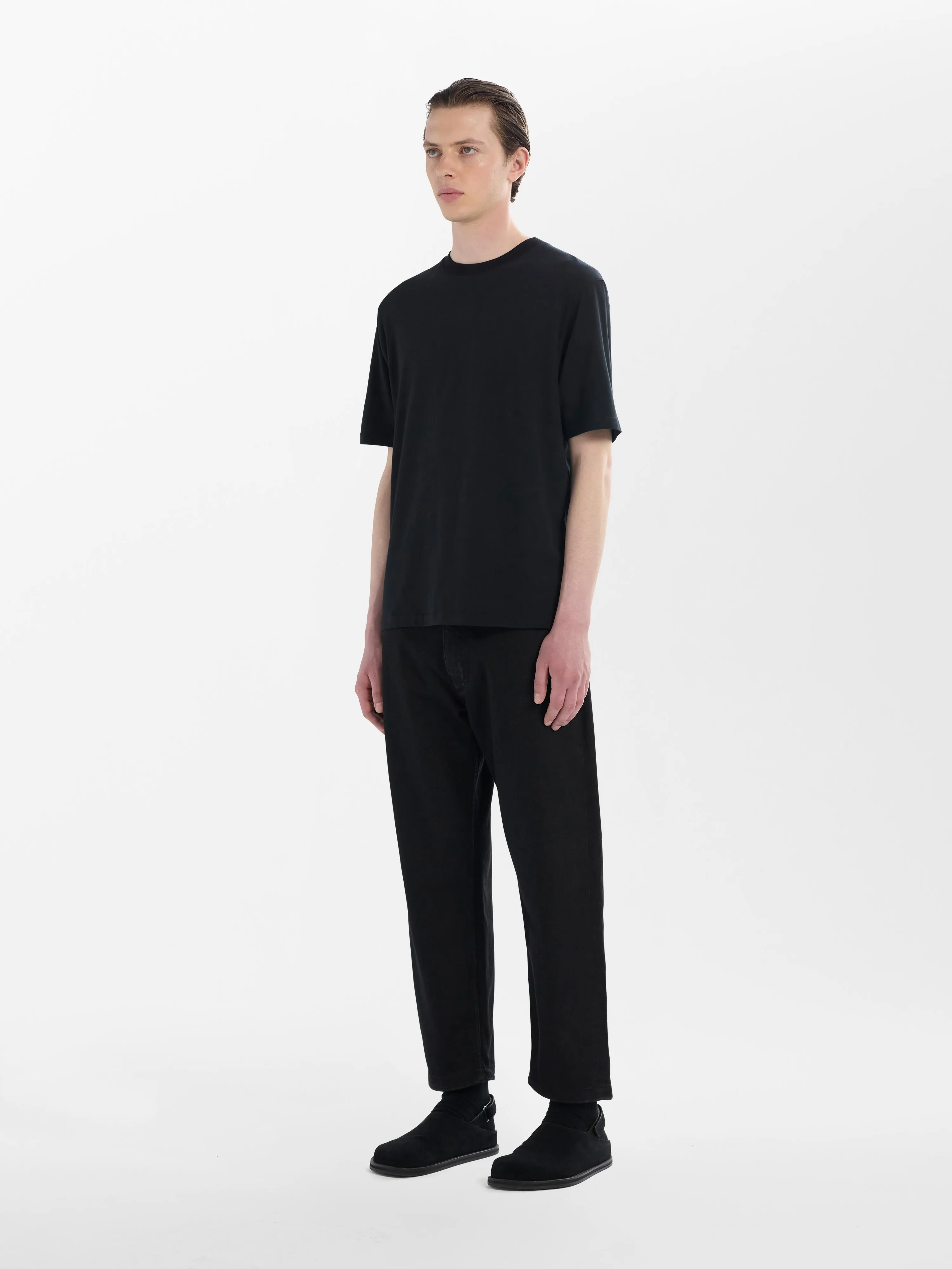 Bric T-Shirt in Black sold by Studio Nicholson product image thumbnail 2