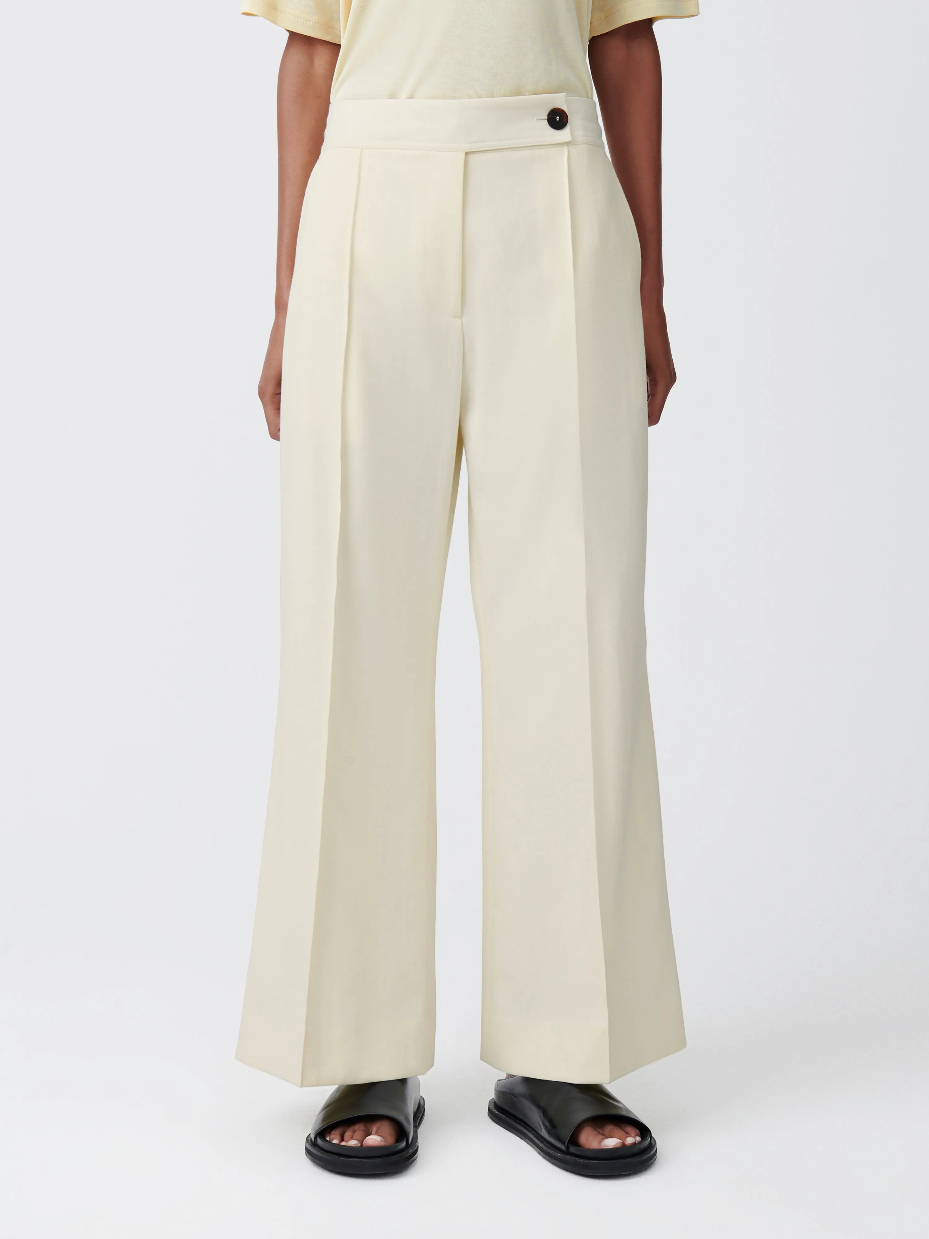 Sydney Pant in Parchment sold by Studio Nicholson product image thumbnail 4