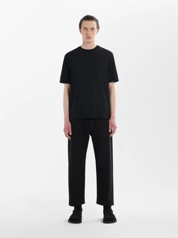 Bric T-Shirt in Black sold by Studio Nicholson