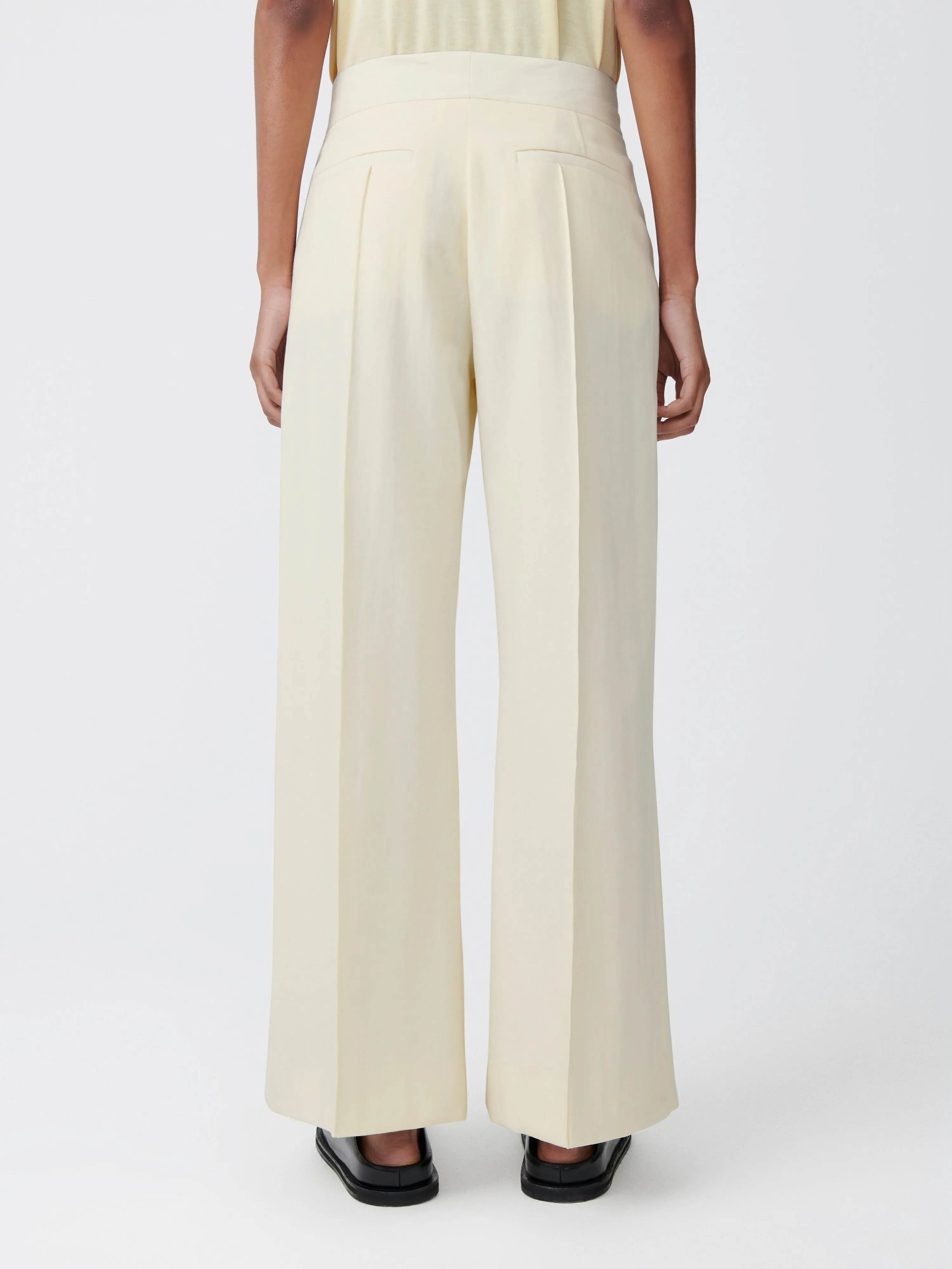 Sydney Pant in Parchment sold by Studio Nicholson product image thumbnail 5