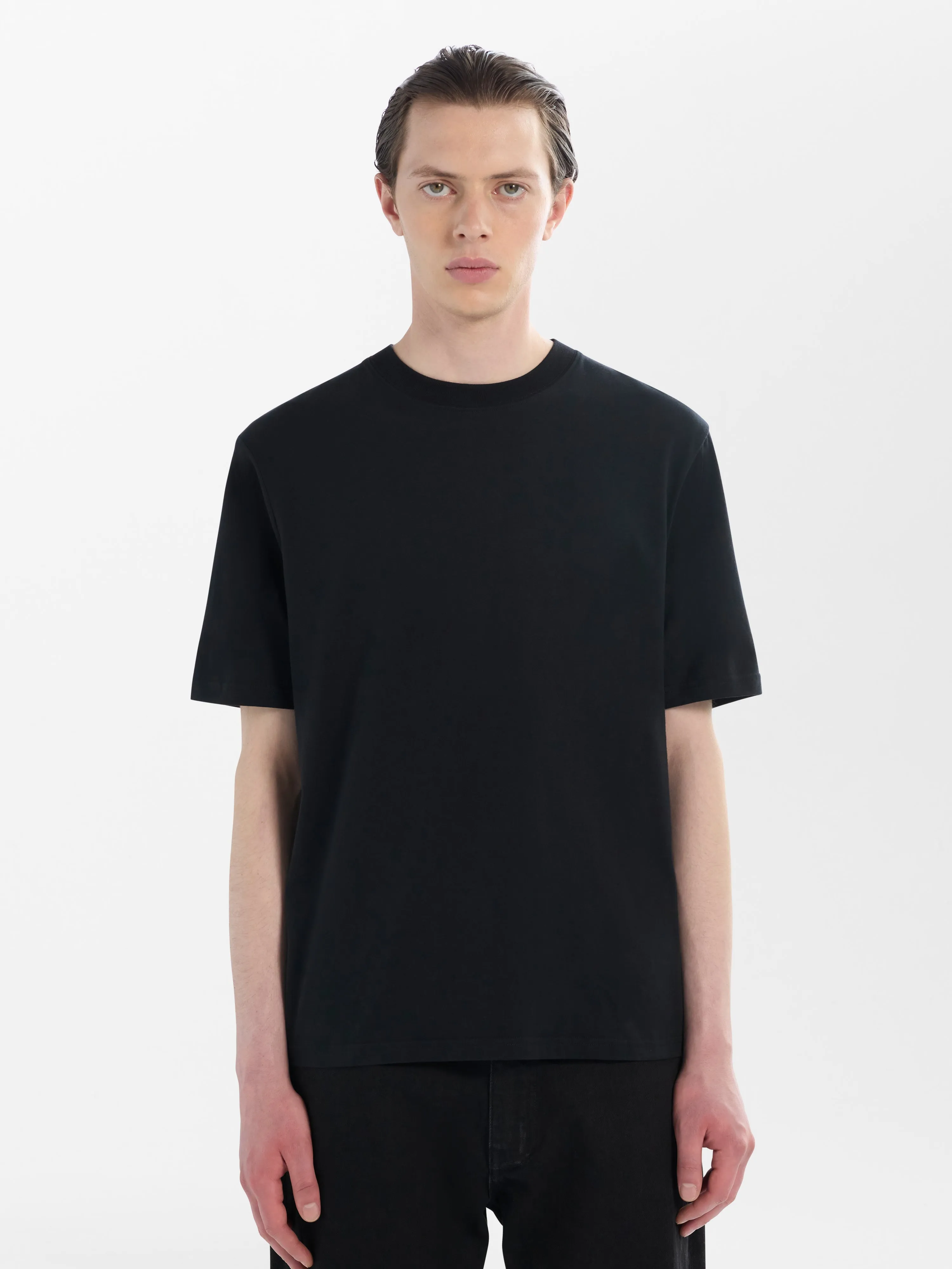 Bric T-Shirt in Black sold by Studio Nicholson product image thumbnail 4