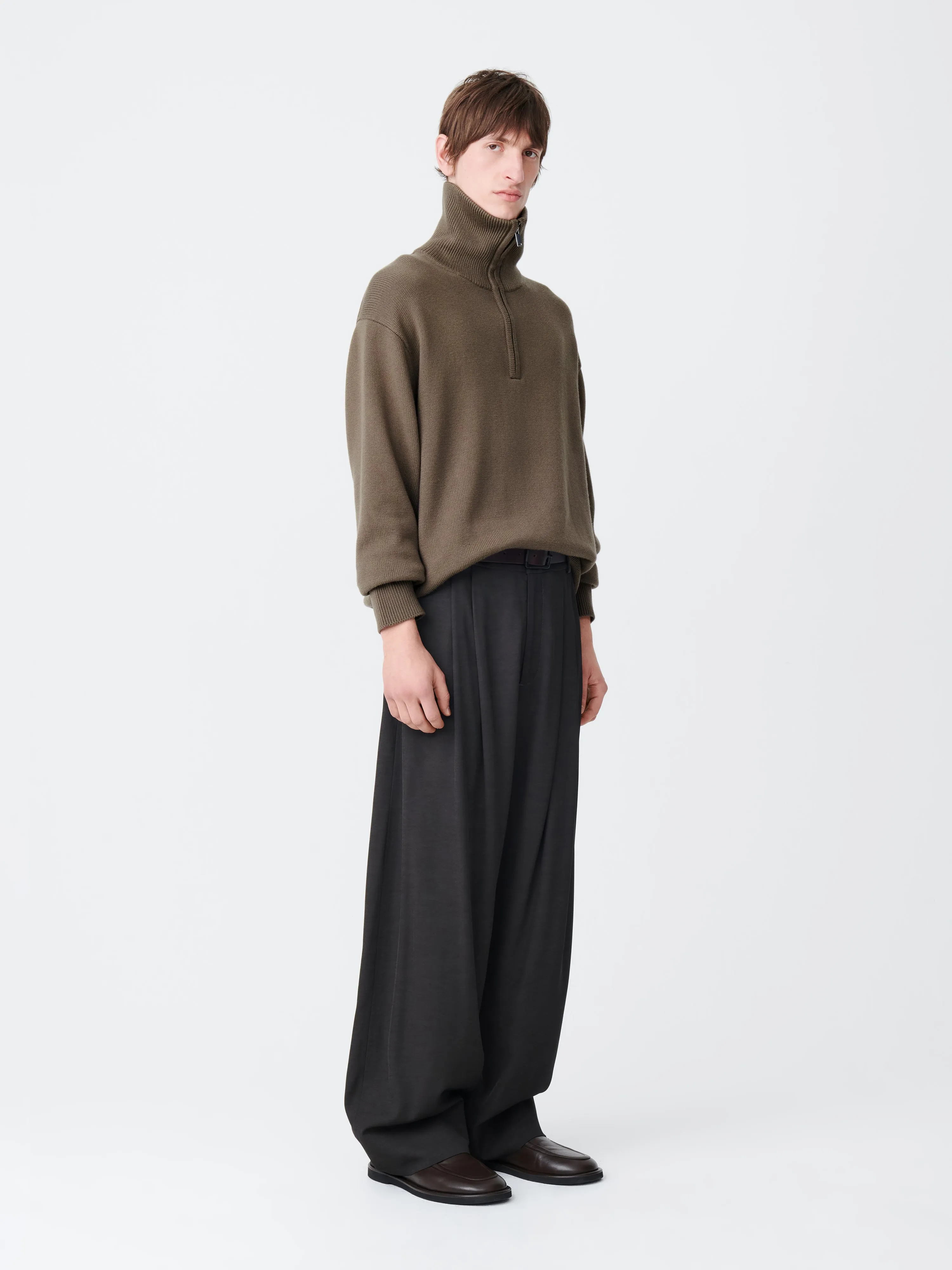 Nemo Pant in Asphalt sold by Studio Nicholson product image thumbnail 2