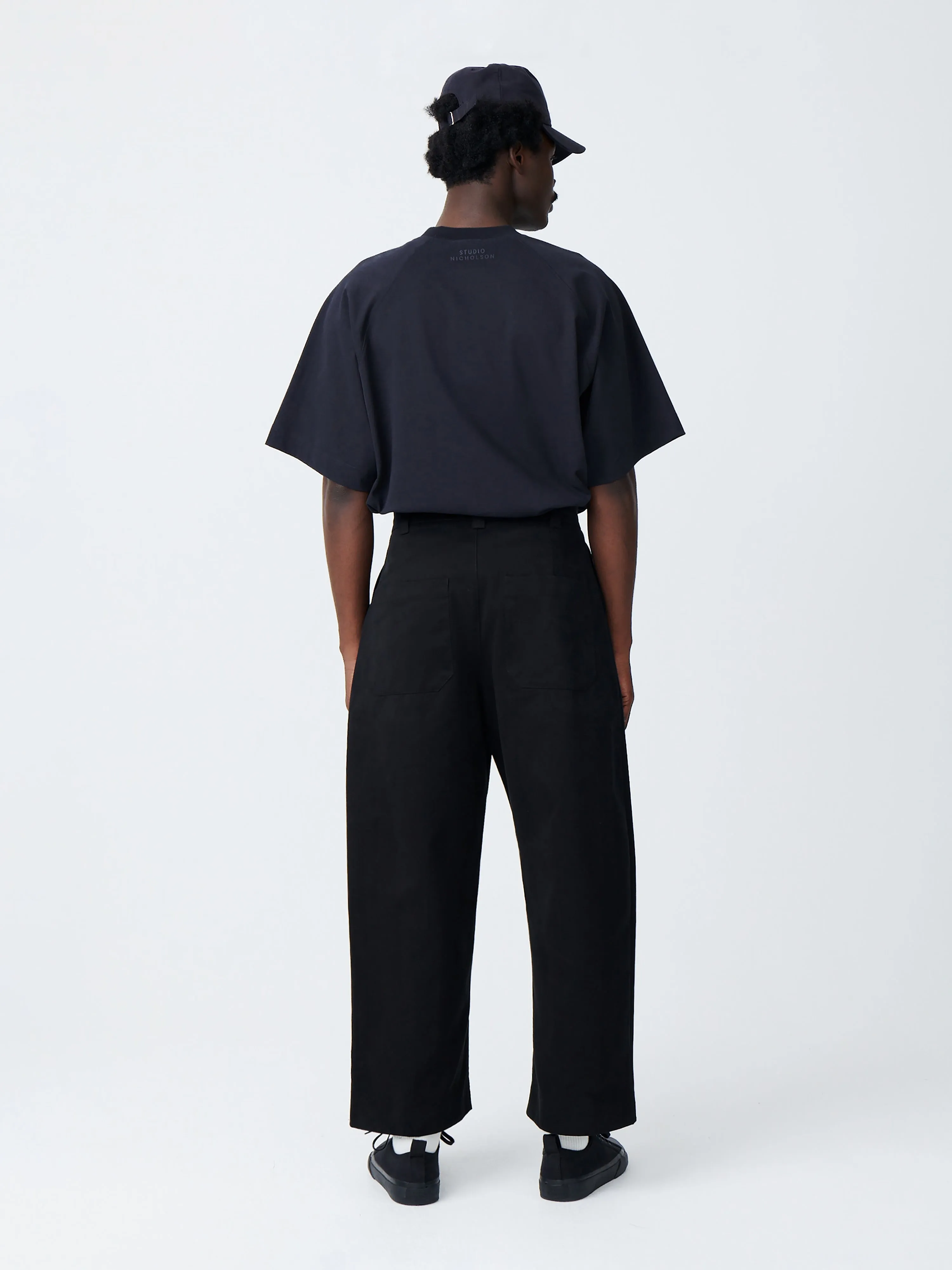 Sorte Pant In Black sold by Studio Nicholson product image thumbnail 3