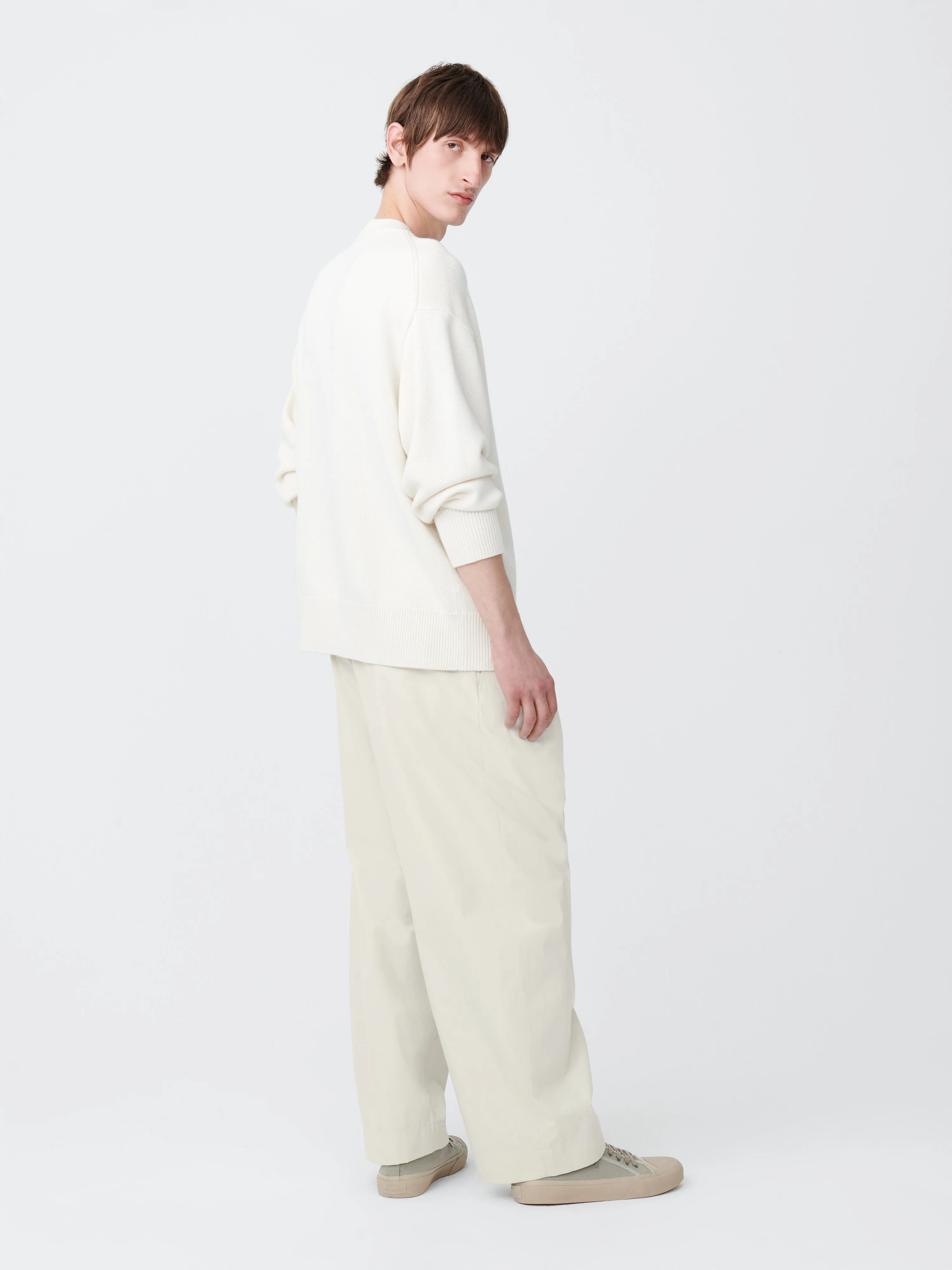 Alto Knit in Parchment sold by Studio Nicholson product image thumbnail 4